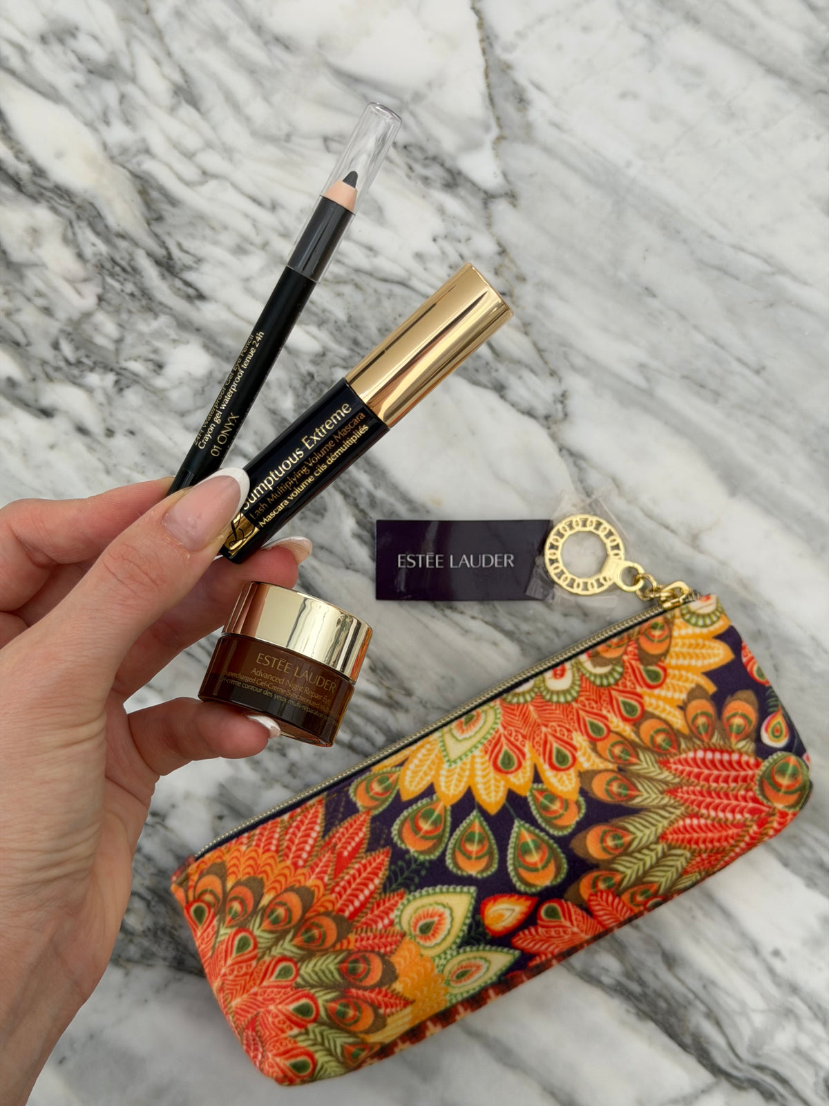 ESTÉE LAUDER Mini Set Advanced Night Repair Eye+Sumptuous Extreme Mascara+Gel Eye Pencil