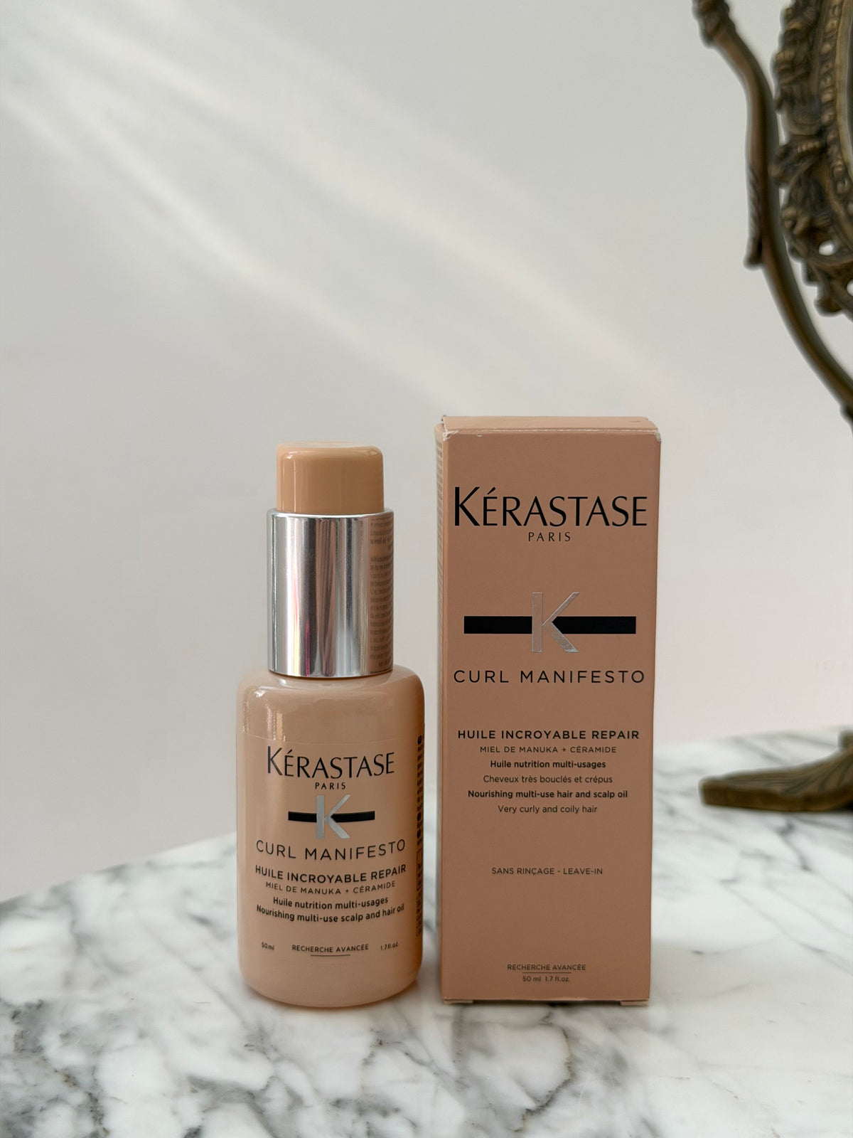 KÉRASTASE Curl Manifesto
Huile Incroyable Repair Hair Oil
Nourishing Multi-Use Hair And Scalp Oil For Coily And Very Curly Hair