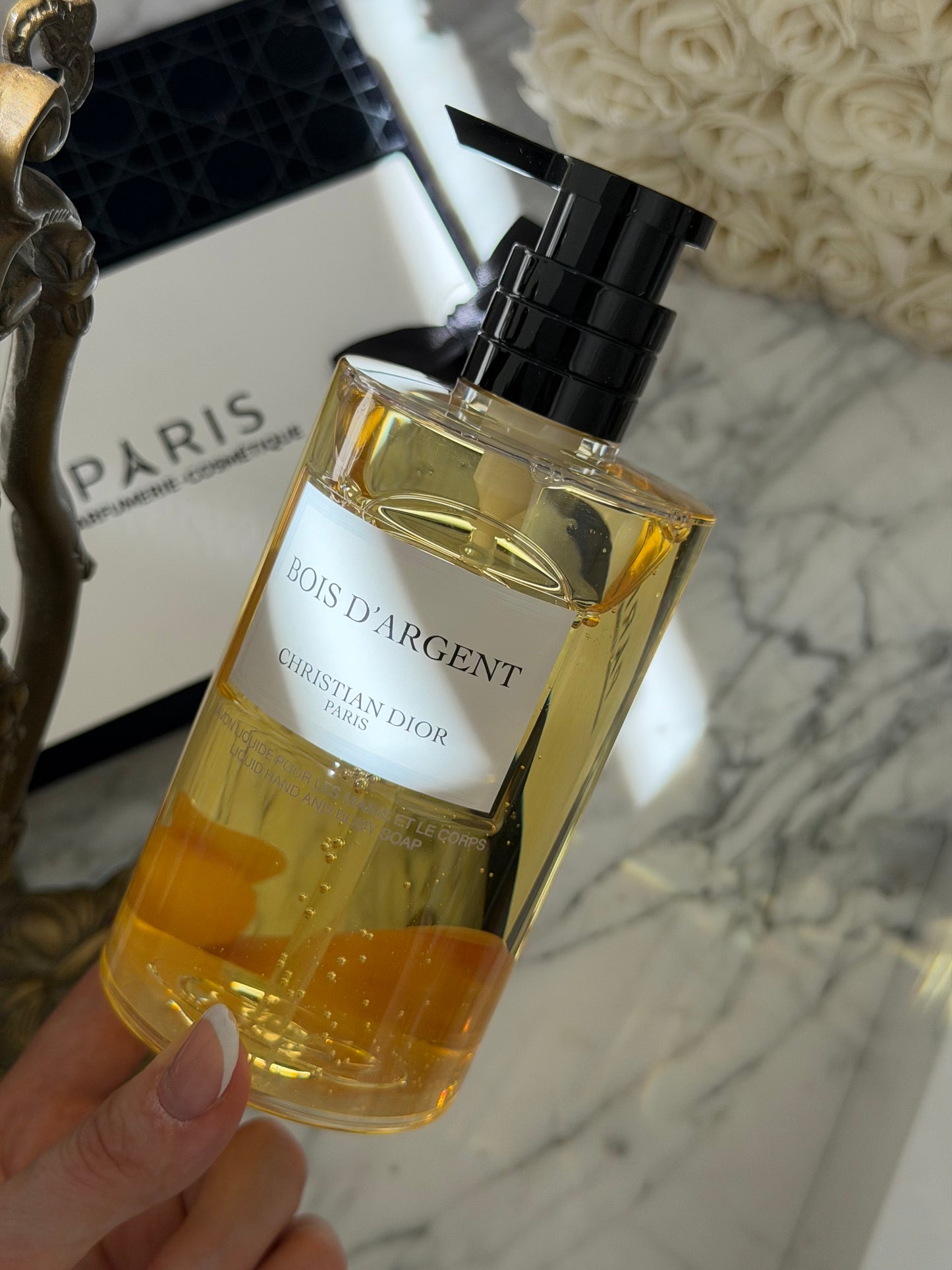 DIOR Bois D'Argent Savon Liquide - Hand and Body Soap 350ml
