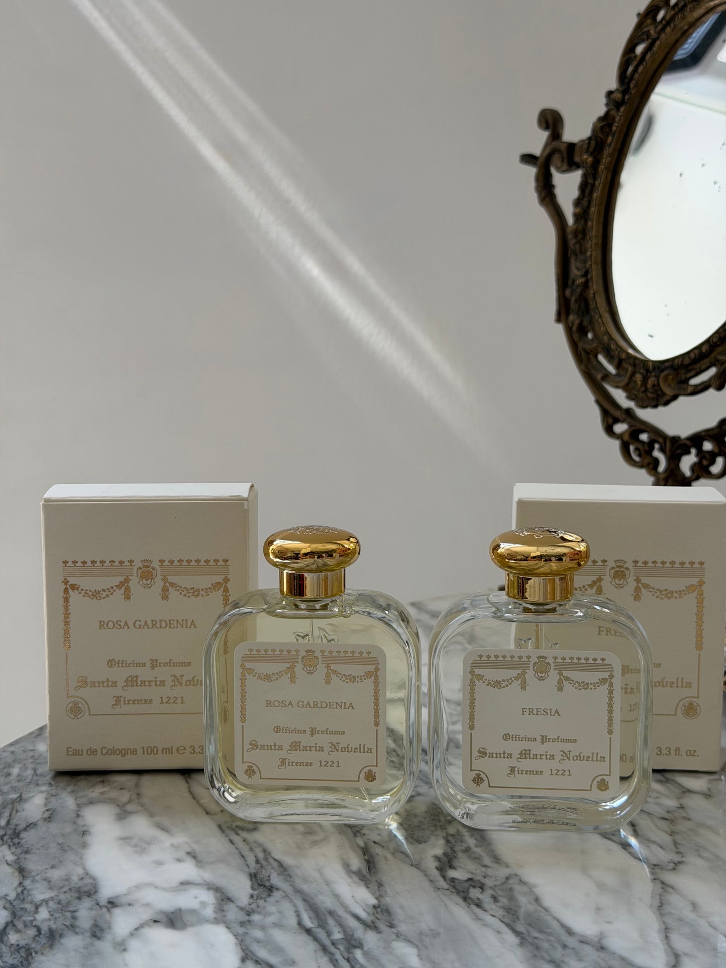 SANTA MARIA NOVELLA Rosa Gardenia Eau De Cologne - Firenze 1221 Edition