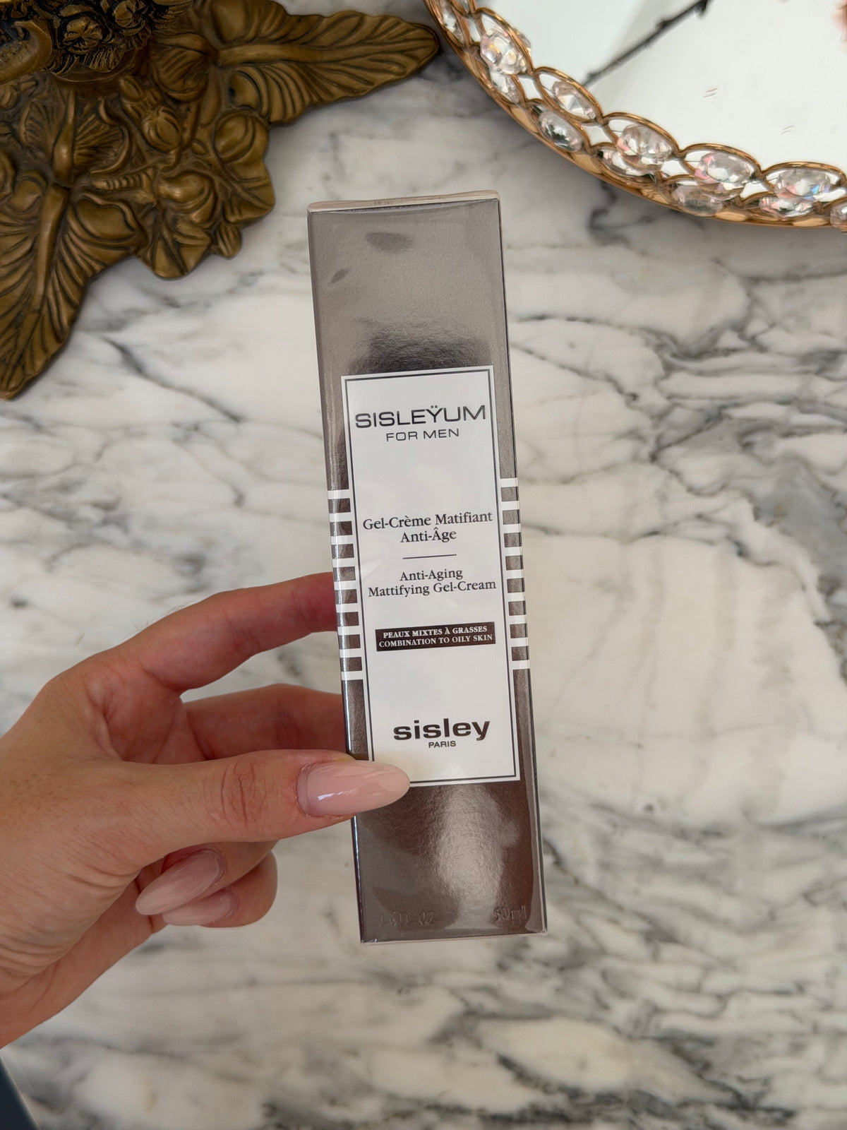 SISLEY Sisleÿum For Men Anti-Aging Mattifying Gel-Cream - Combination To Oily Skin