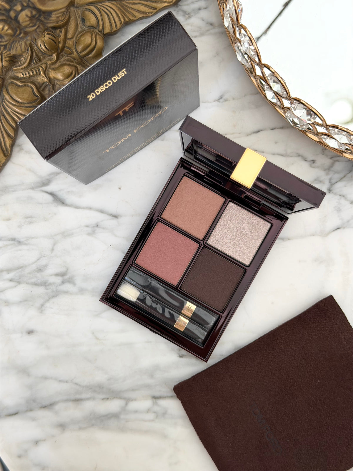 TOM FORD
Beauty Eyeshadow Color Quad Poudre Palette – Disco Dust