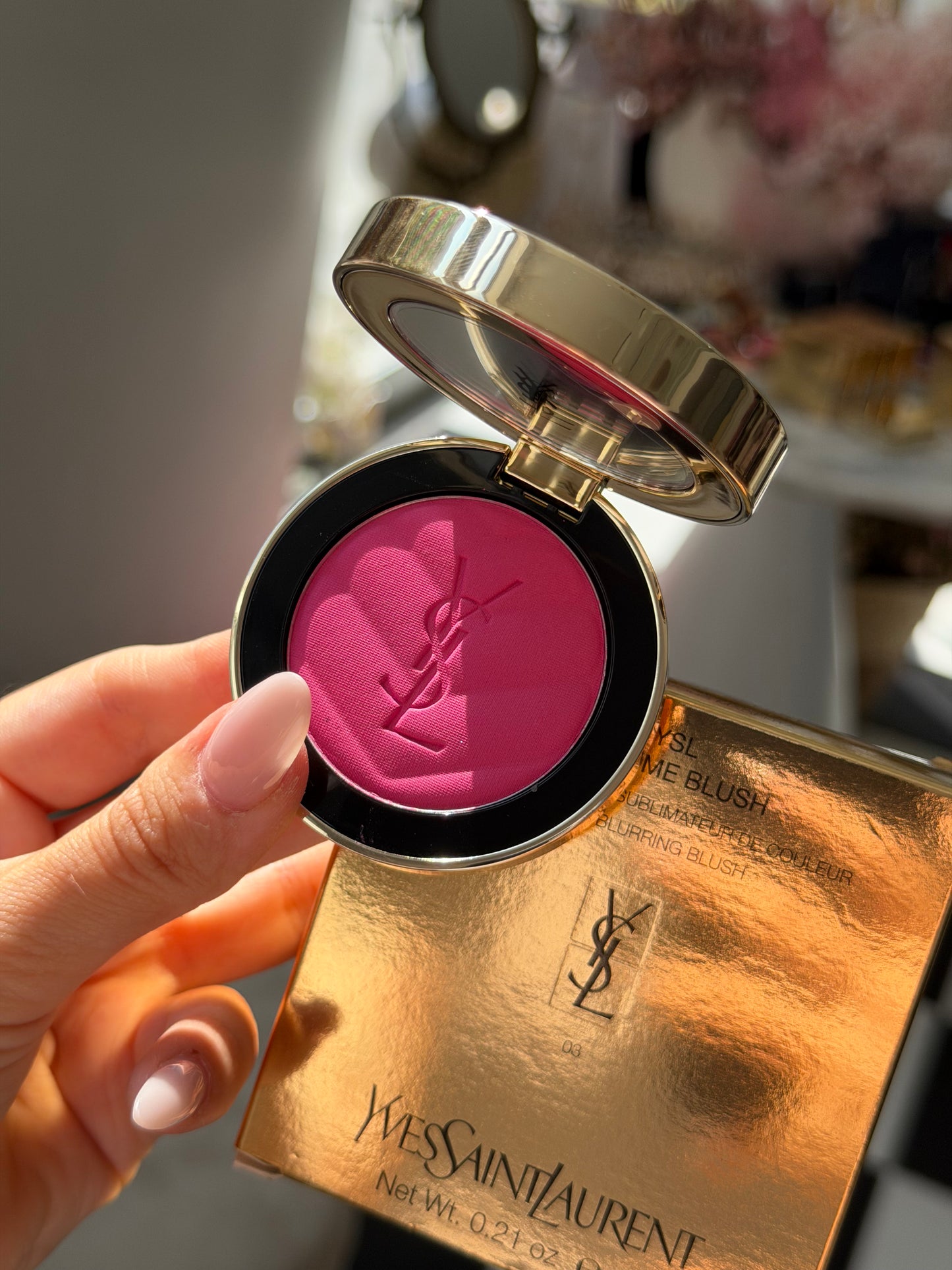 YSL Make Me Blush - Bold Blurring Blush (03)