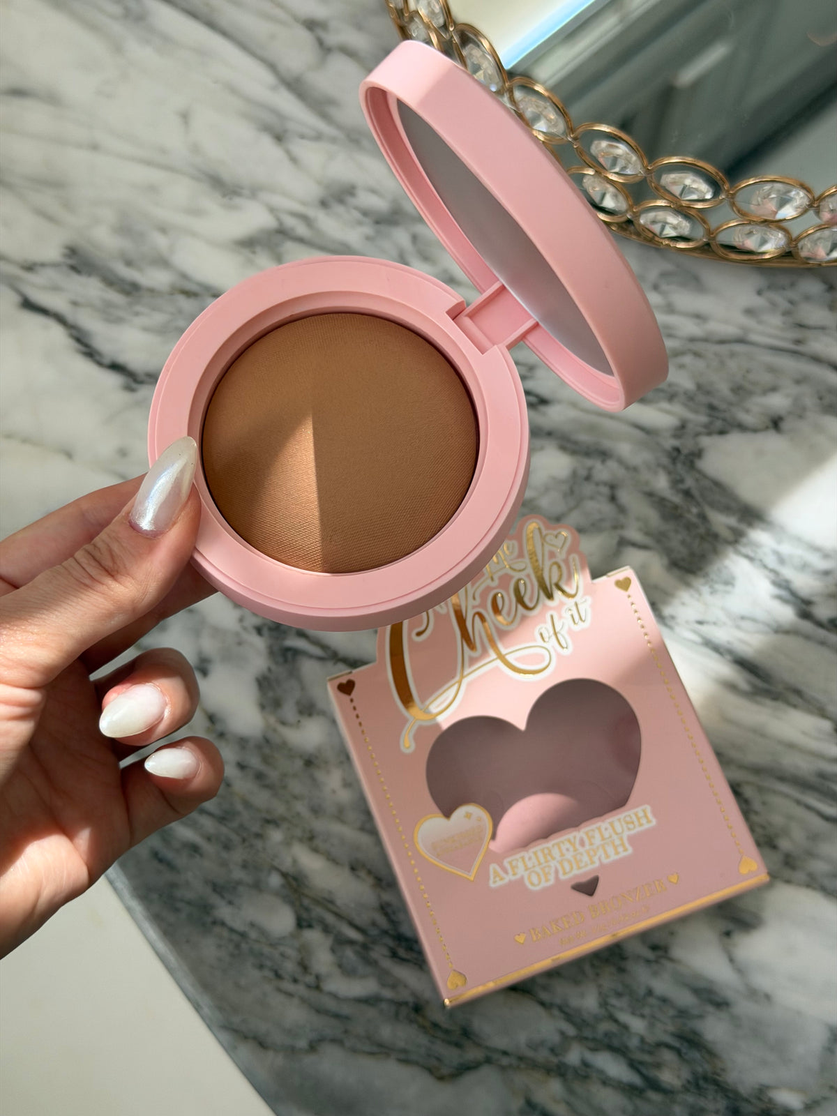 P.LOUISE The Cheek Of It Baked Bronzer - Caramelted