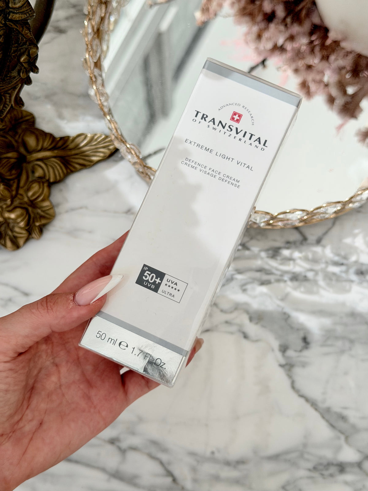 TRANSVITAL Extreme Light Vital Defence Face Cream SFP50 UVB-UVA