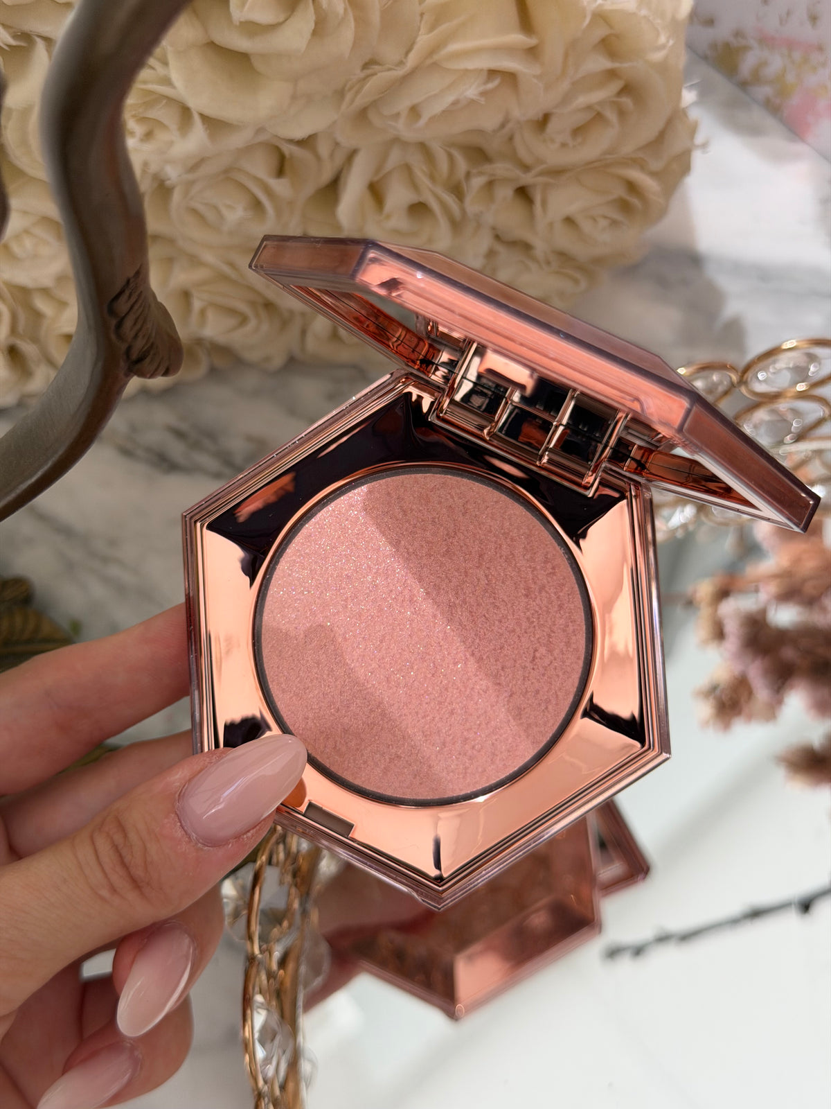 FENTY BEAUTY Diamond Bomb All-Over Diamond Veil Highlighter - Rosé Rave
