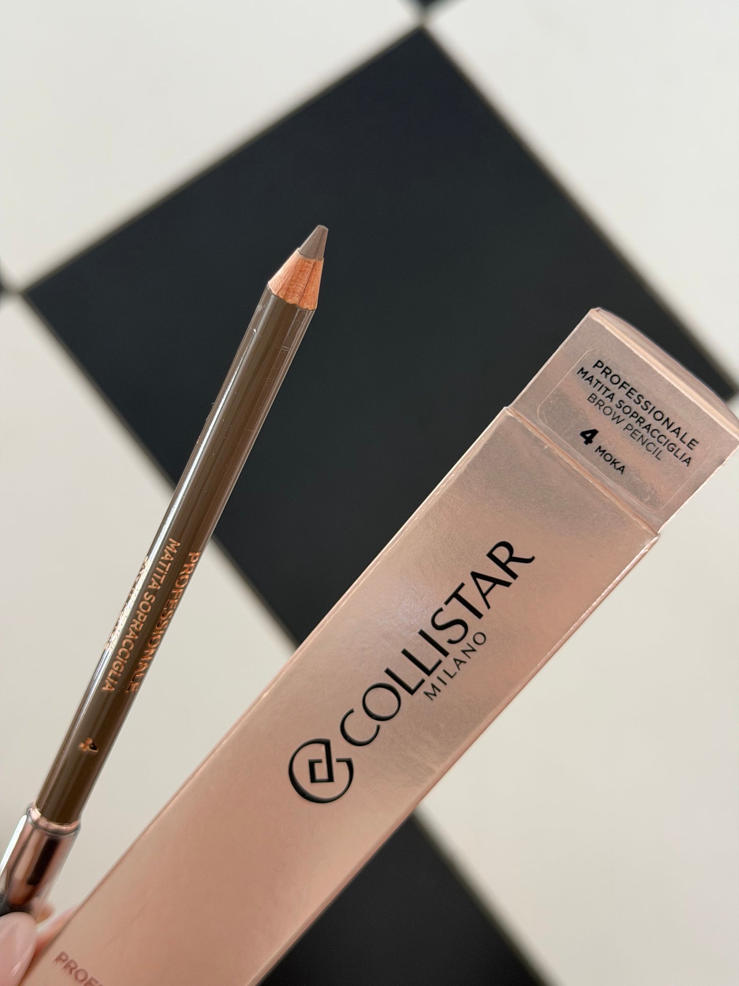 COLLISTAR Professionale Brow Pencil Waterproof, Long-Lasting - Moka