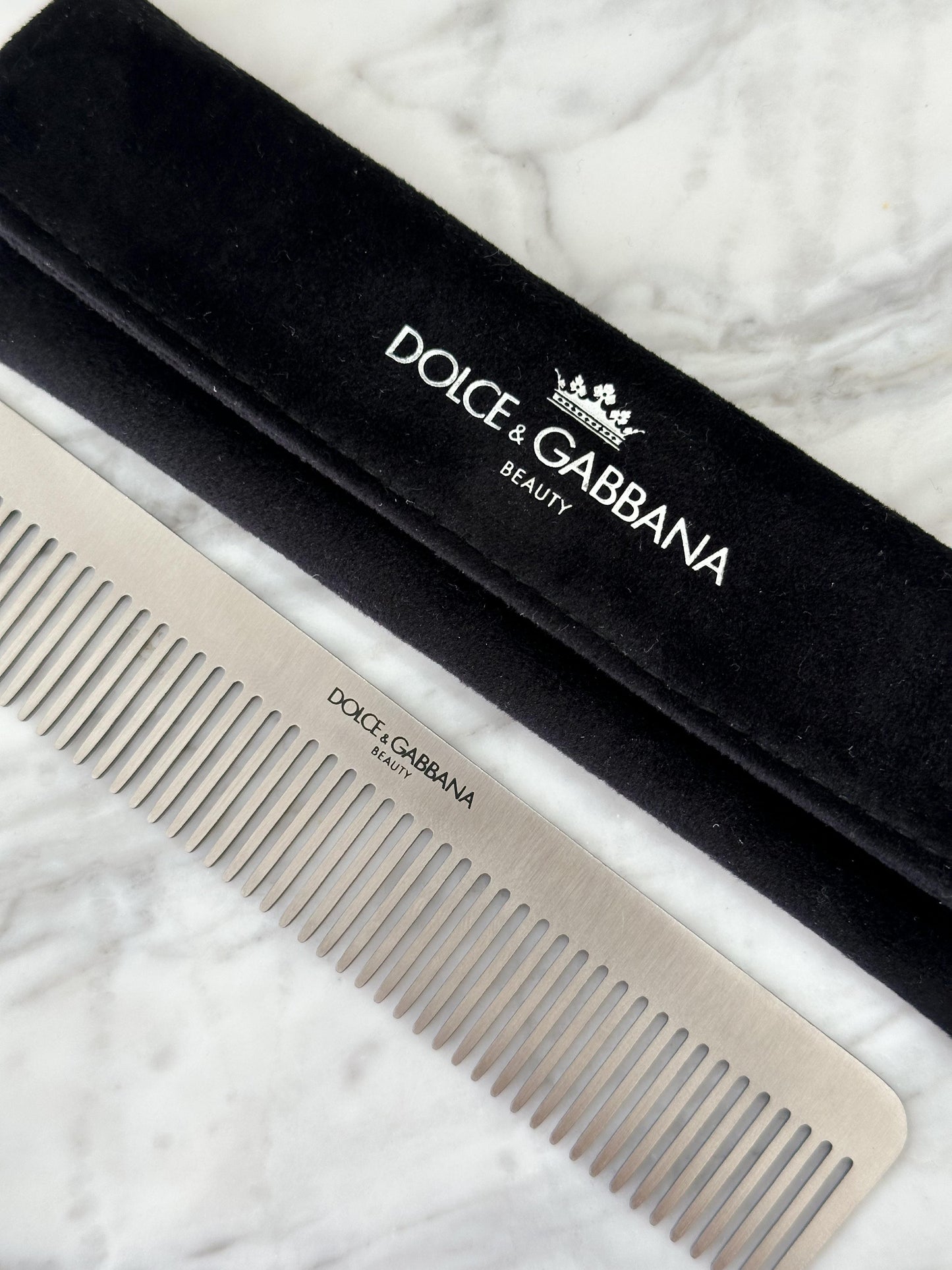 DOLCE&GABBANA Hair Comb Stainless Steel