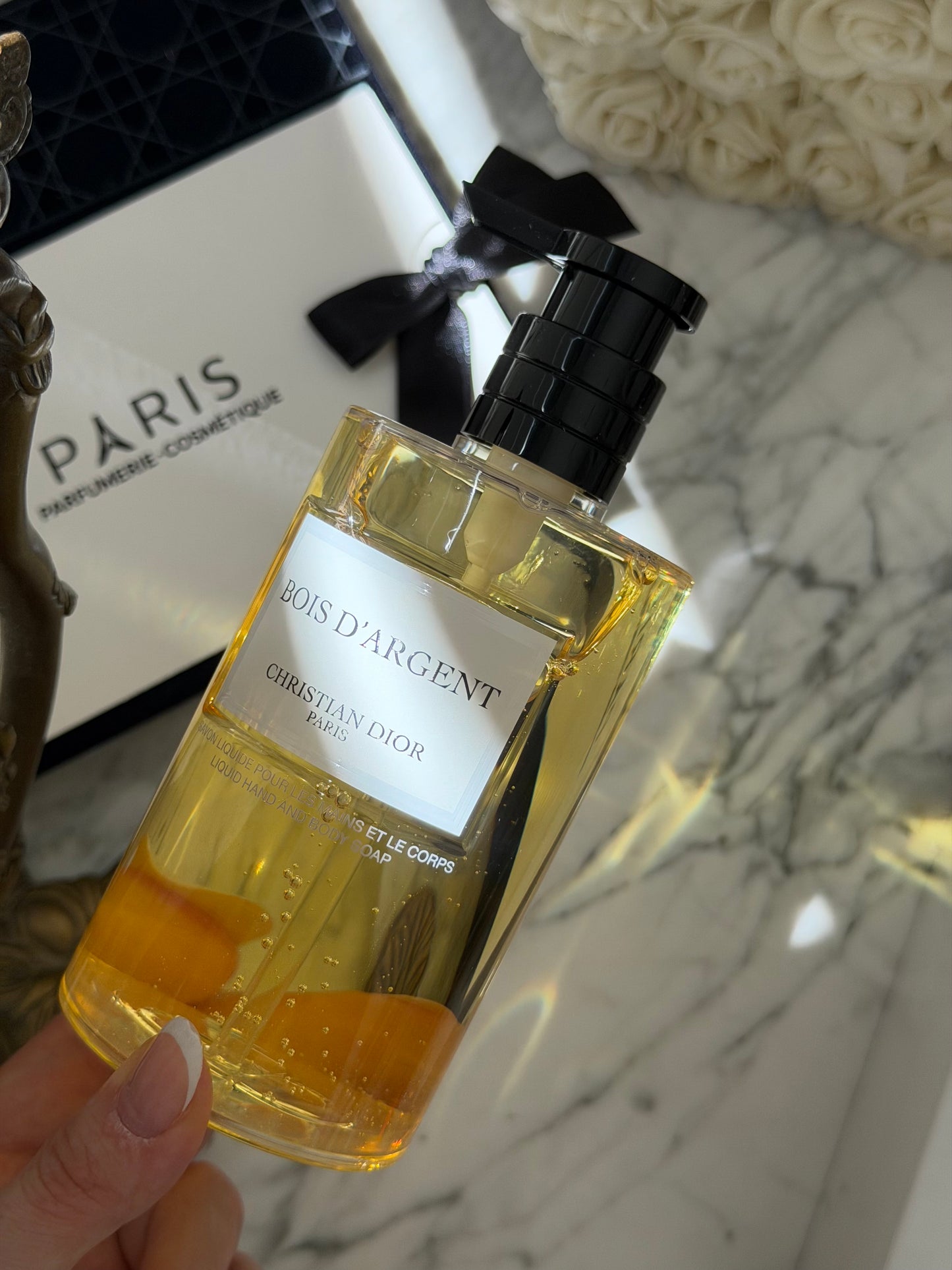 DIOR Bois D'Argent Savon Liquide - Hand and Body Soap 350ml