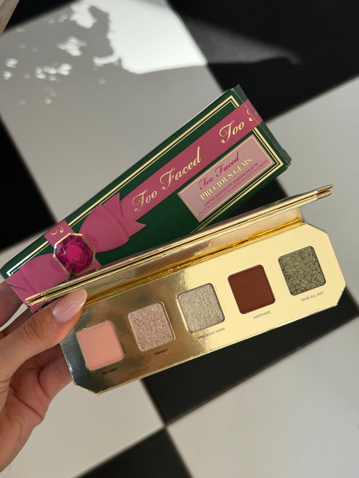 TOO FACED Precious Gems Eye Shadow Palette
Limited Edition Ready-To-Gift Holiday Palette