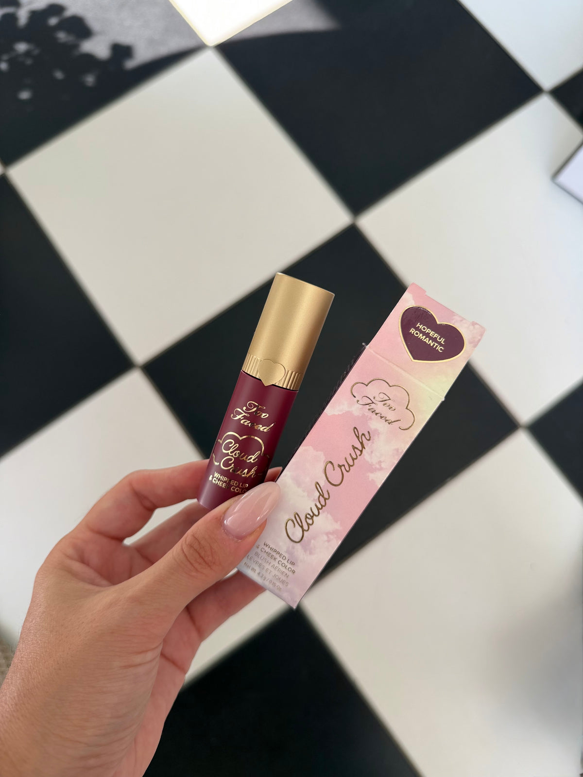 TOO FACED Cloud Crush Whipped Lip & Cheek Color Duo - Hopeful Romantic