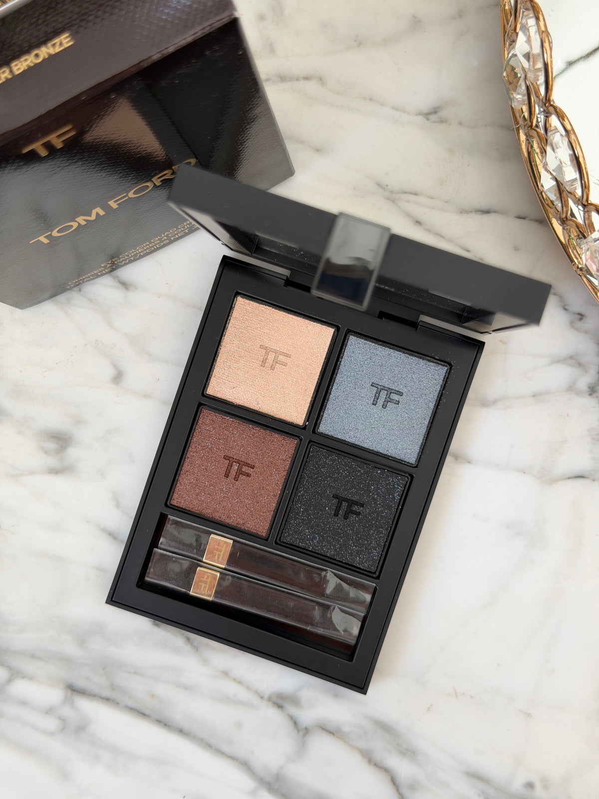 TOM FORD Runway Eyeshadow Color Quad Crème Palette - Ember Bronze