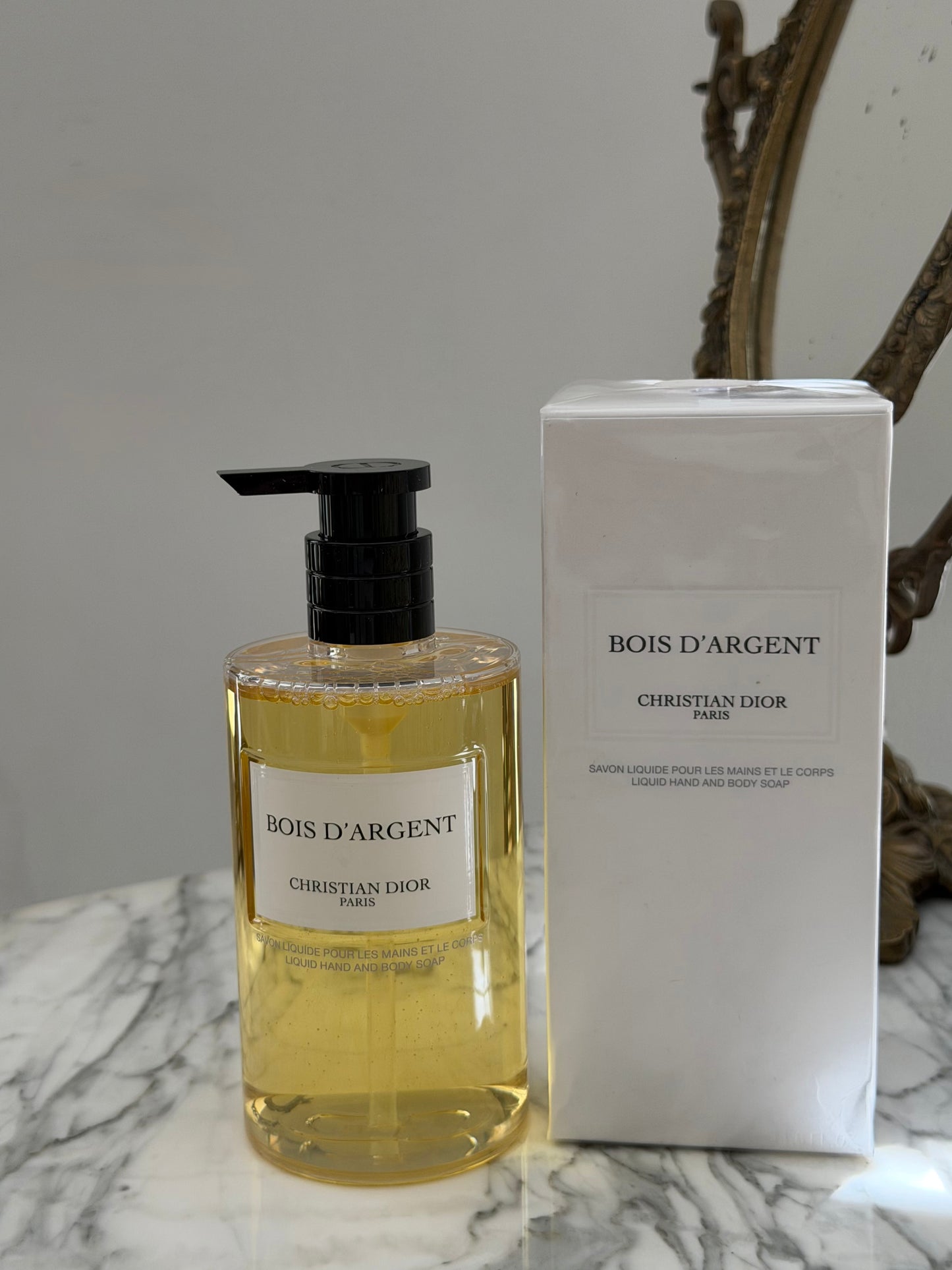 DIOR Bois D'Argent Savon Liquide - Hand and Body Soap 350ml