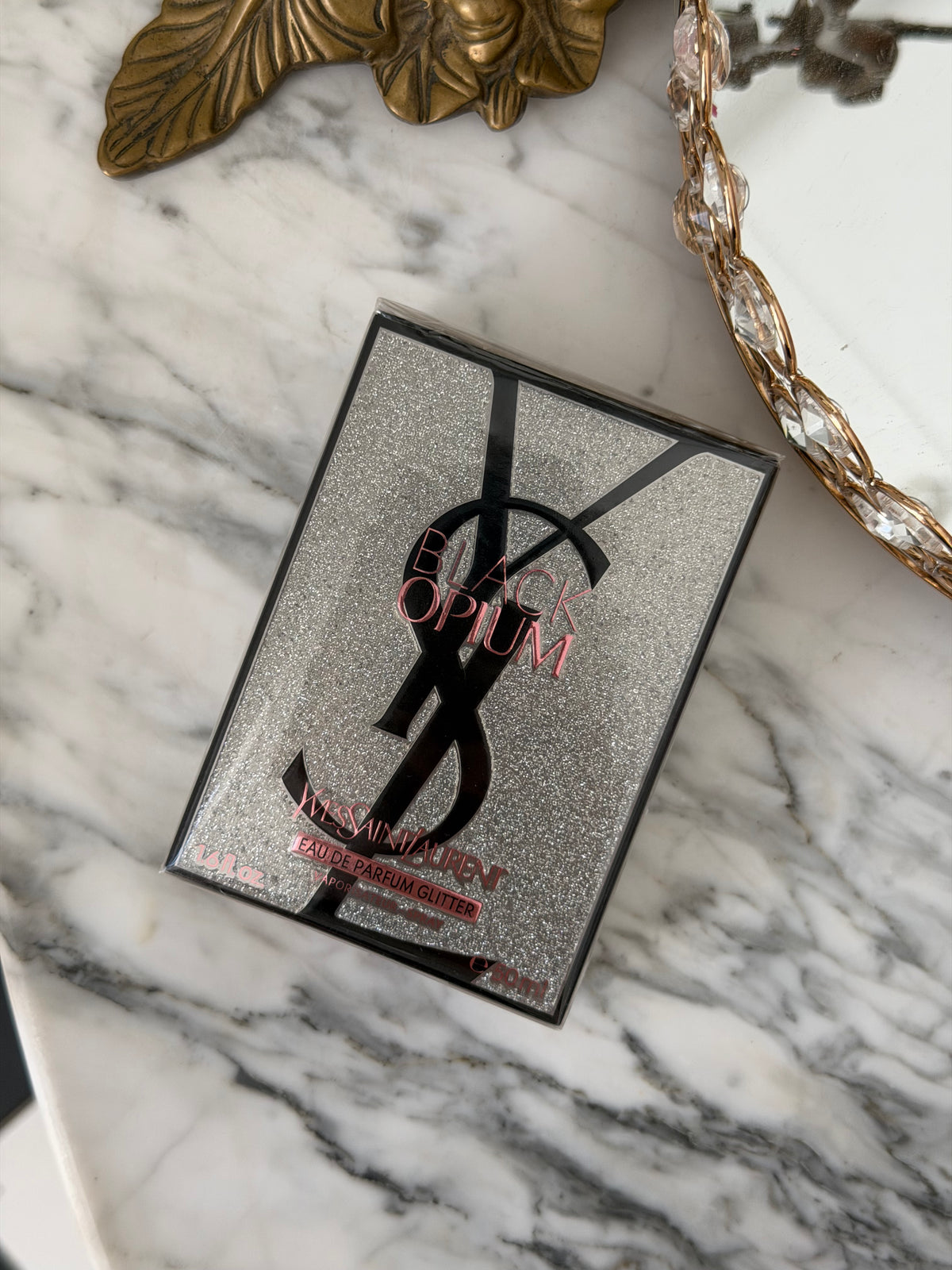 YSL Black Opium Eau De Parfum Glitter