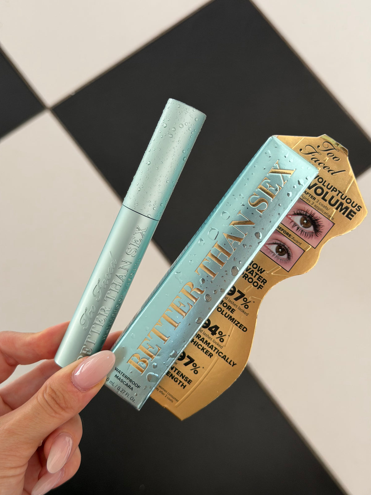TOO FACED Better Than Sex Waterproof Mascara - Longer, Thicker Lashes