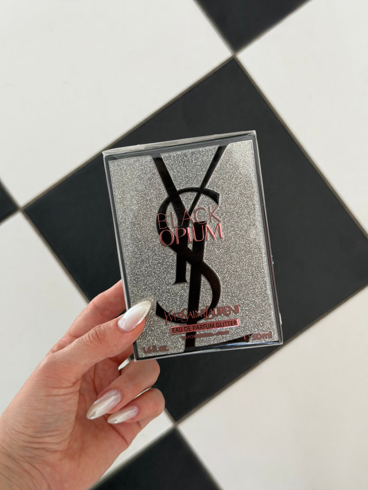 YSL Black Opium Eau De Parfum Glitter