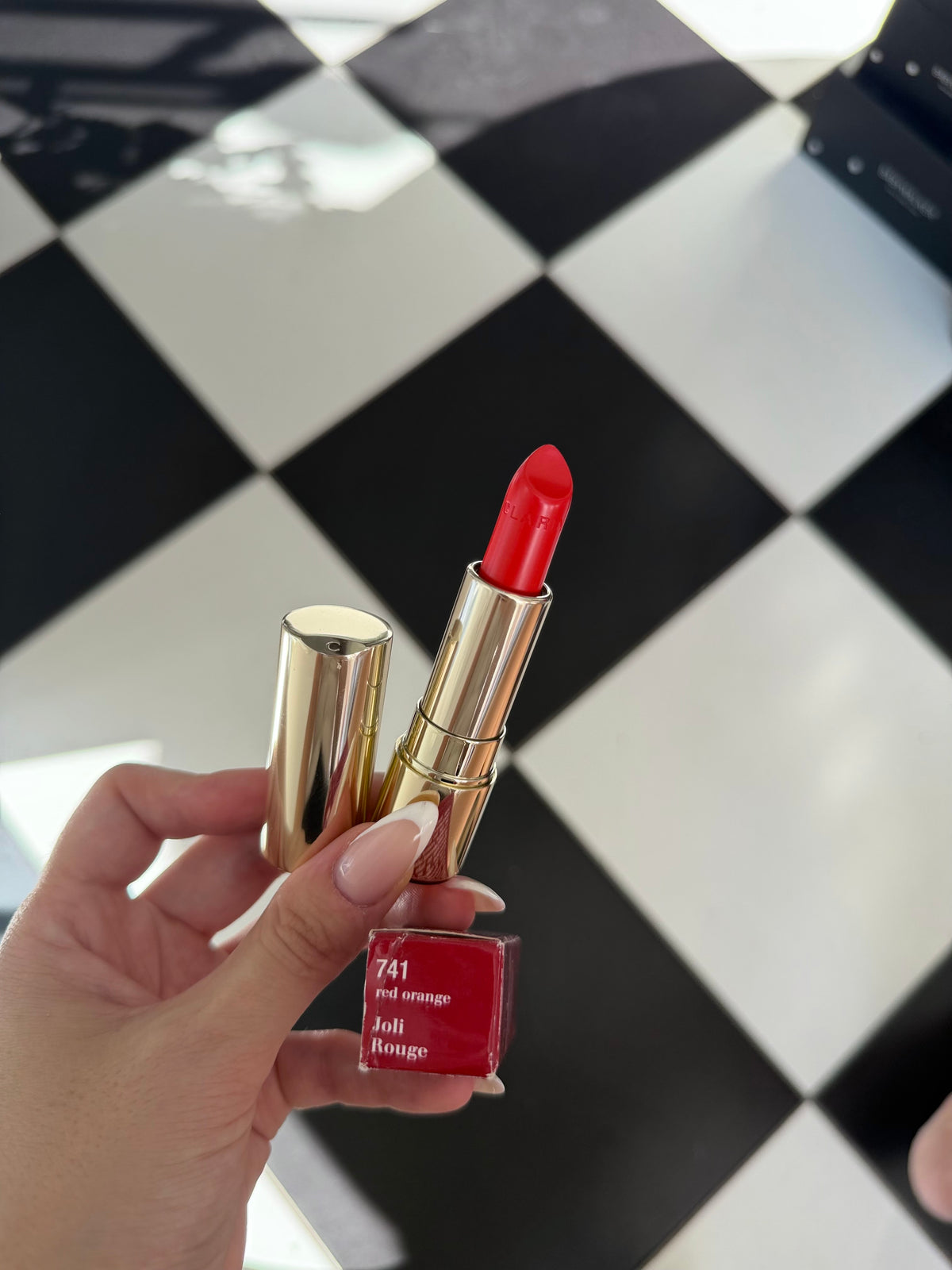 CLARINS Joli Rouge - Moisturizing Long Wearing Lipstick (741)
