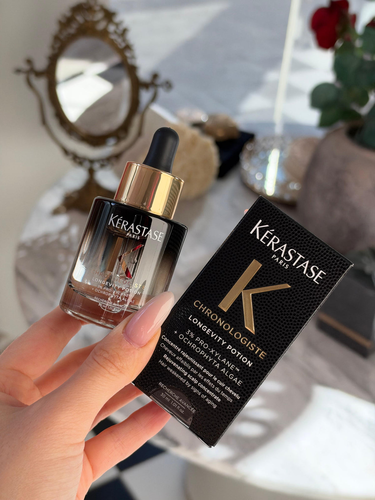 KERASTASE Chronologiste Longevity Potion Scalp Serum Age-defying Scalp Treatment