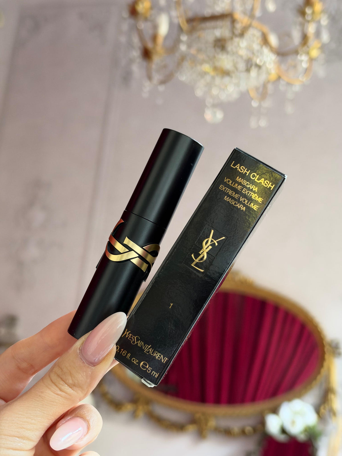 YSLLash Clash Extreme Volume Mini Mascara - Black