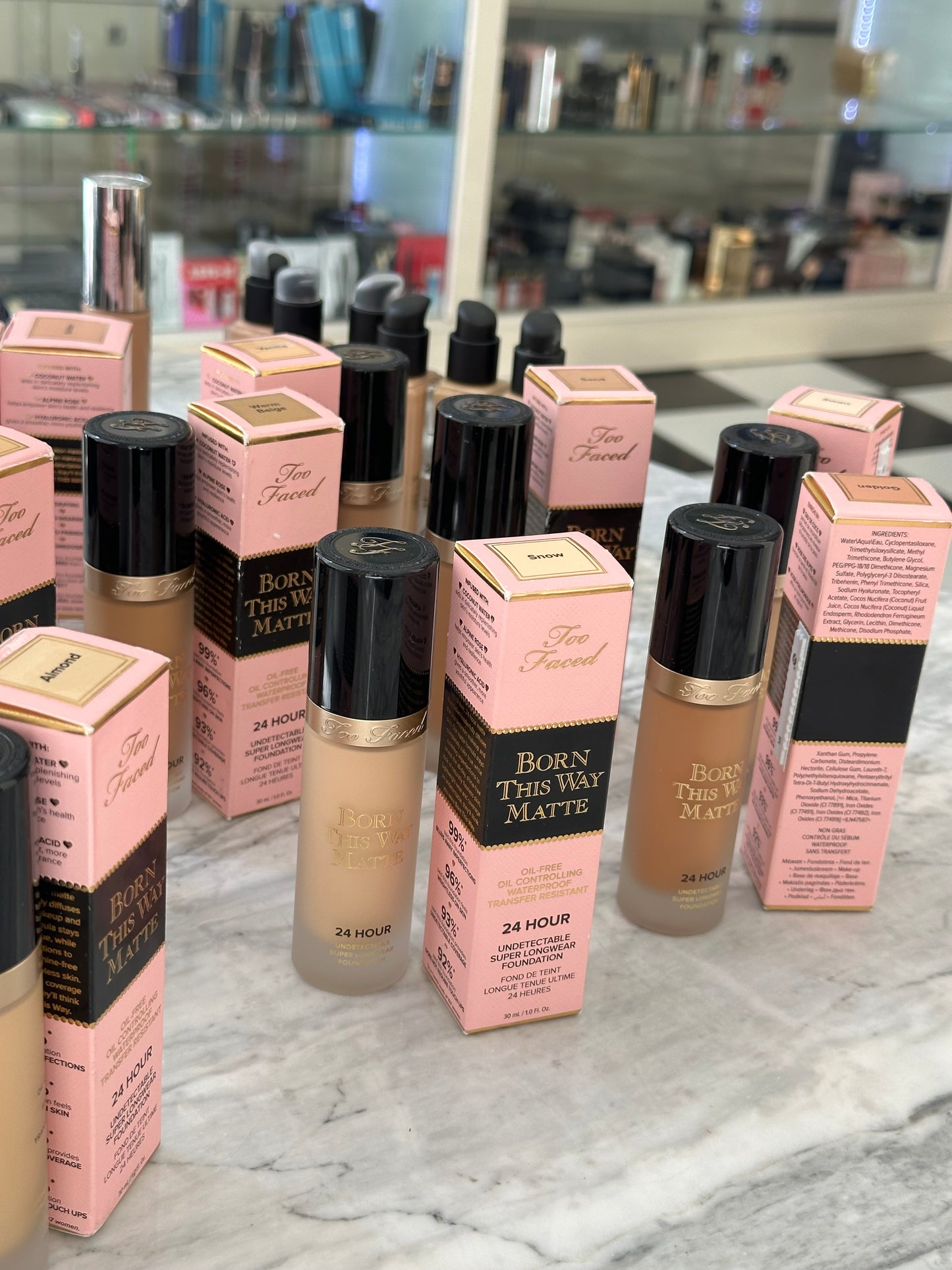 TOO FACED Born This Way Soft Matte Foundation
Oil Controlling Formula + 24H Wear