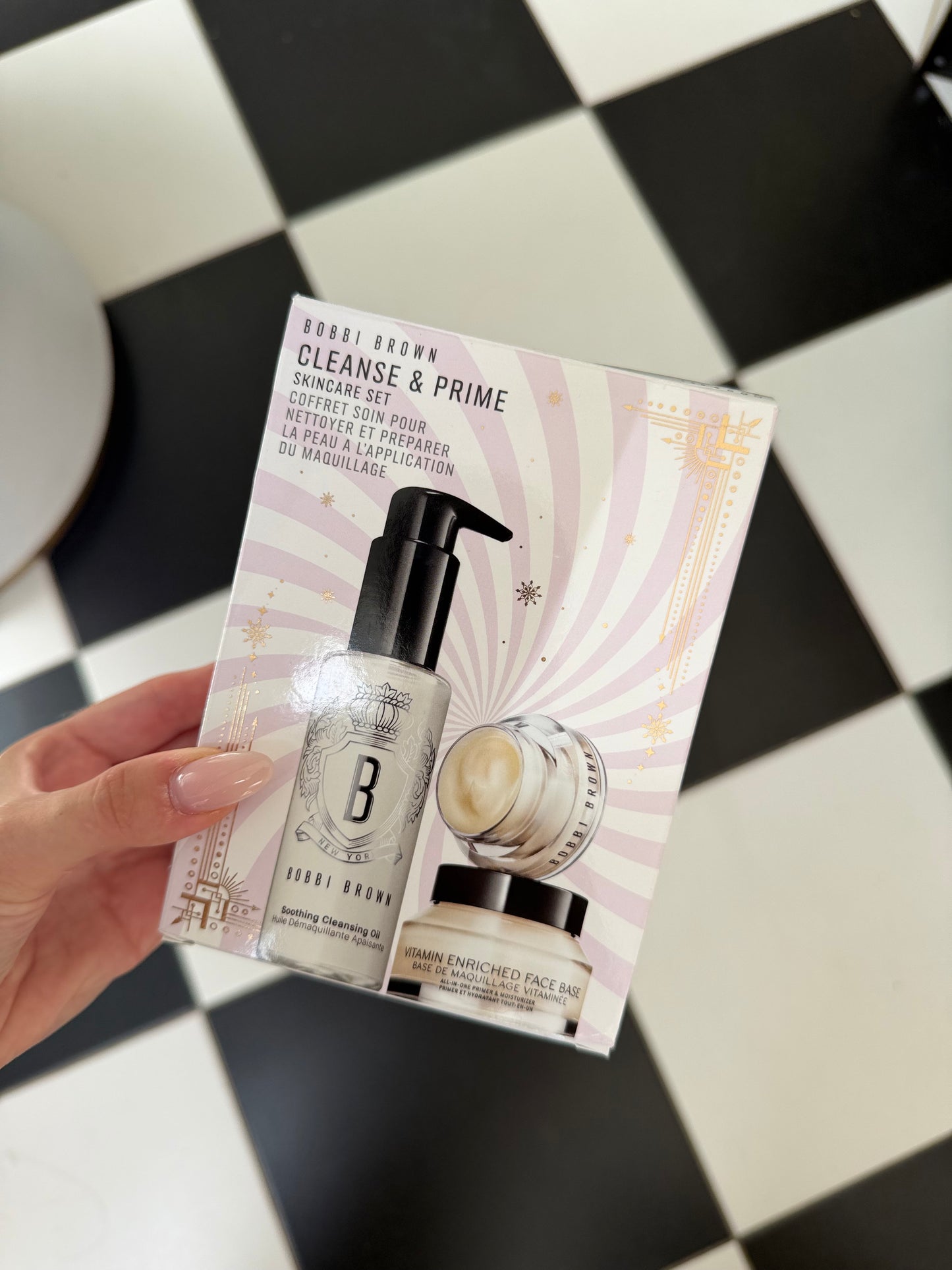 BOBBI BROWN Cleanse & Prime Skincare Gift Set (Face Primer + Eye Primer + Cleansing Oil)