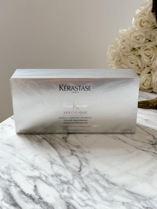 KÉRASTASE Specifique Intense Anti-Thinning Care
Aminexil Force Scalp & Thin Hait Treatment
