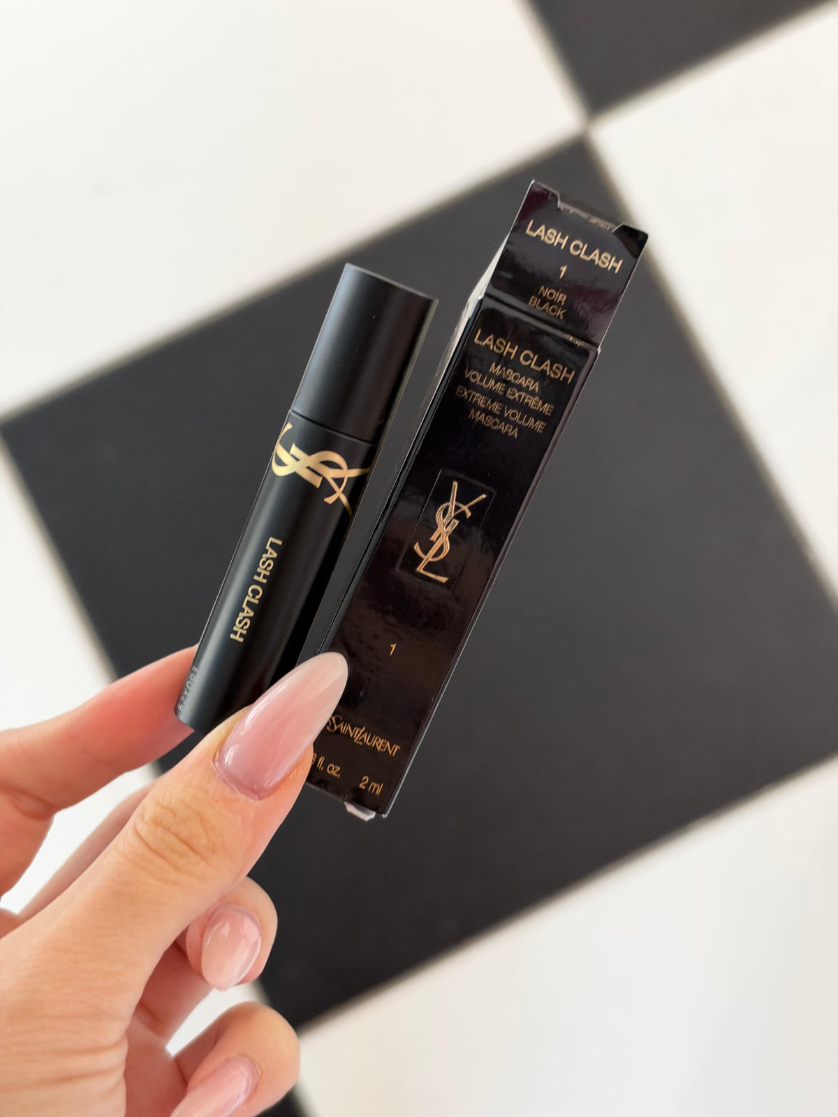 YSLLash Clash Extreme Volume Mini Mascara - Black