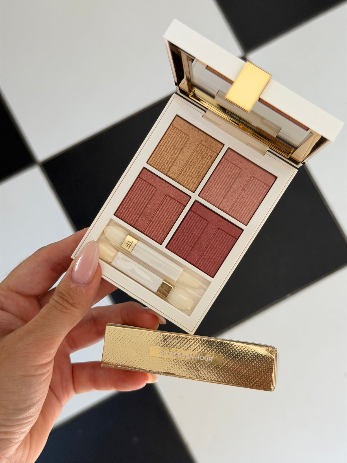 TOM FORD Beauty Eyeshadow Color Quad Lumiere Palette - Golden Hour