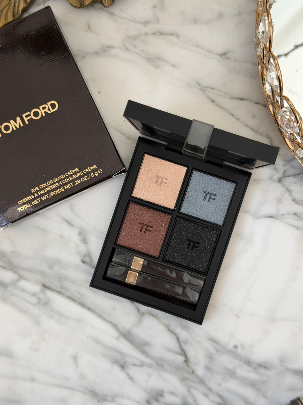 TOM FORD Runway Eyeshadow Color Quad Crème Palette - Ember Bronze