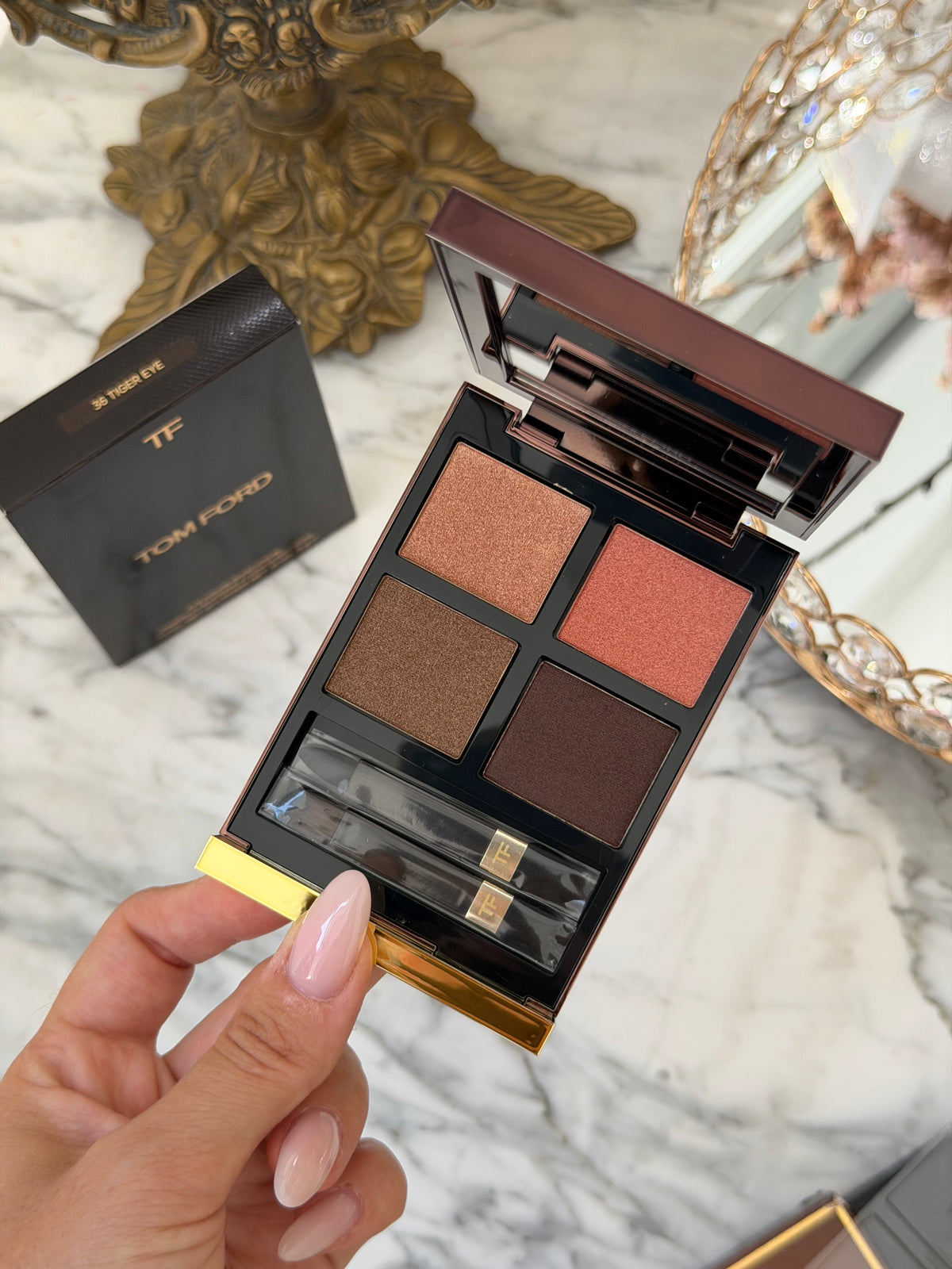TOM FORD
Beauty Eyeshadow Color Quad Palette – Tiger Eye