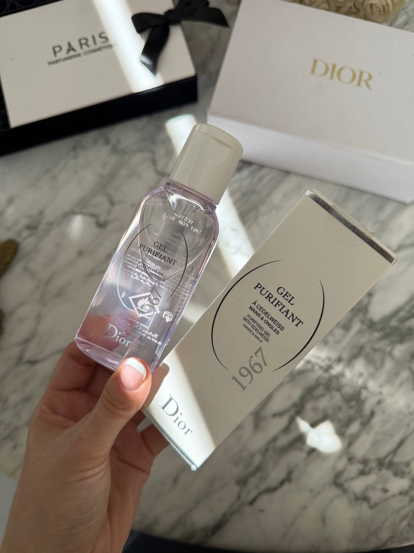 DIOR Purifying Gel With Edelweiss Hand & Nails