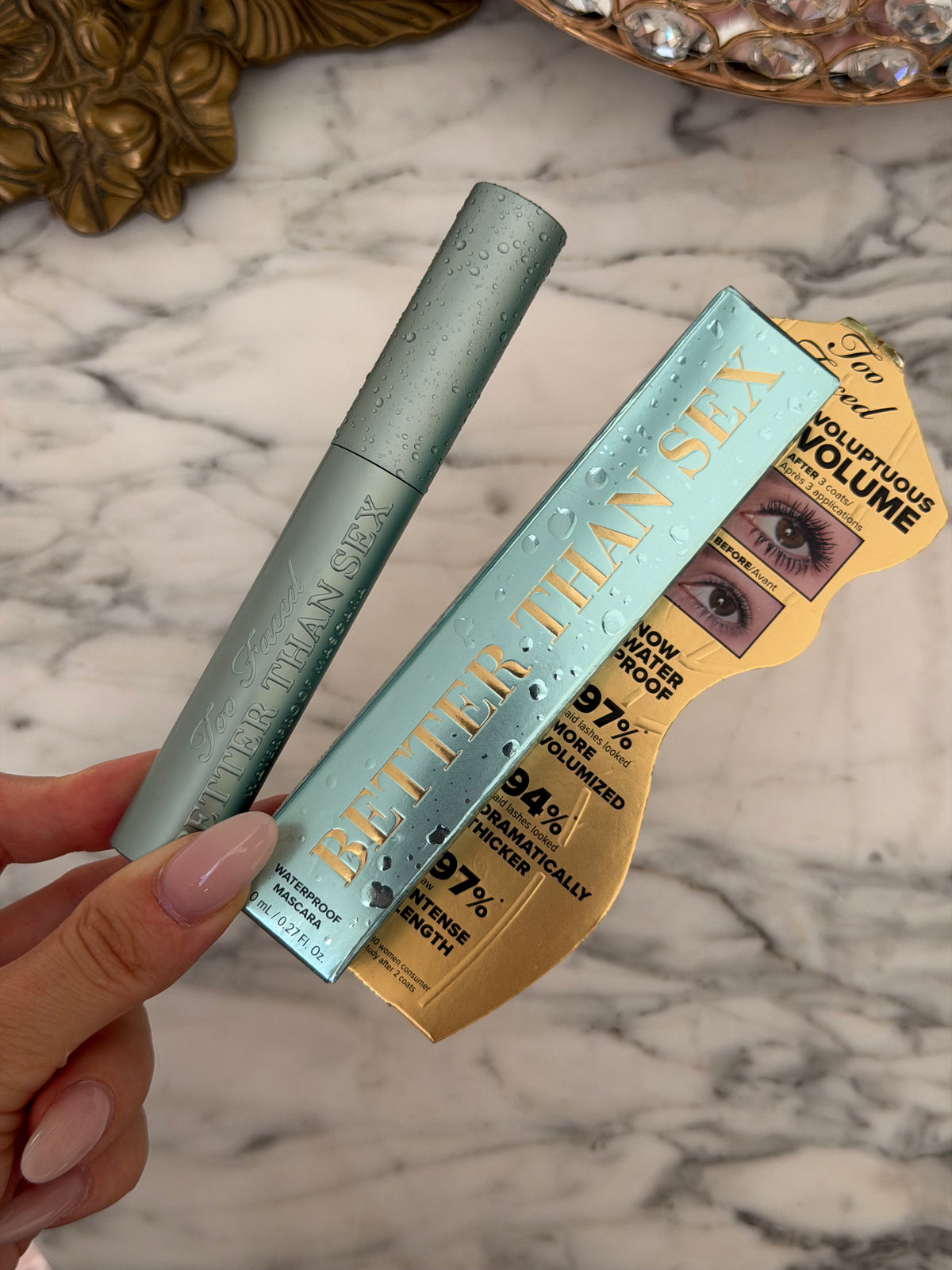 TOO FACED Better Than Sex Waterproof Mascara - Longer, Thicker Lashes