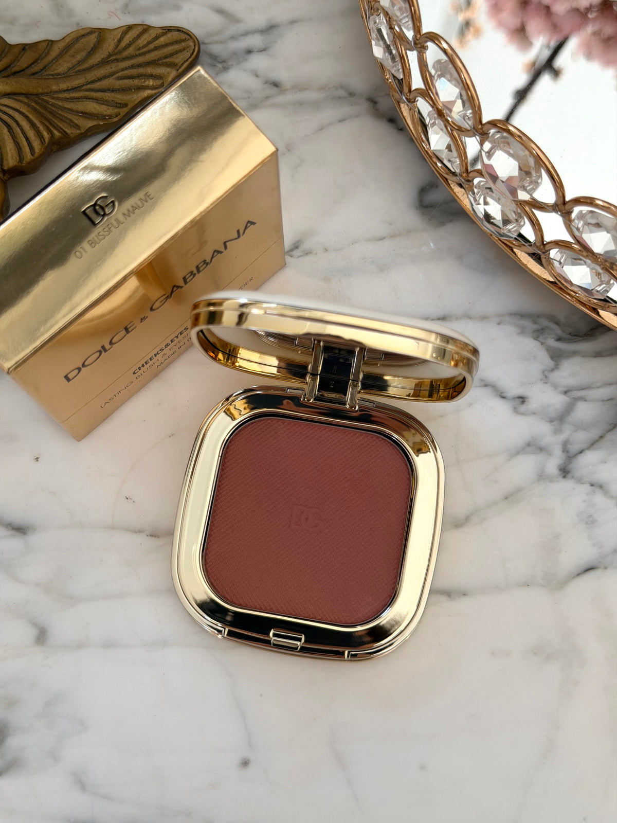 DOLCE&GABBANA
Cheek&Eyes Match - Lasting Blush & Eyshadow Powder (01)