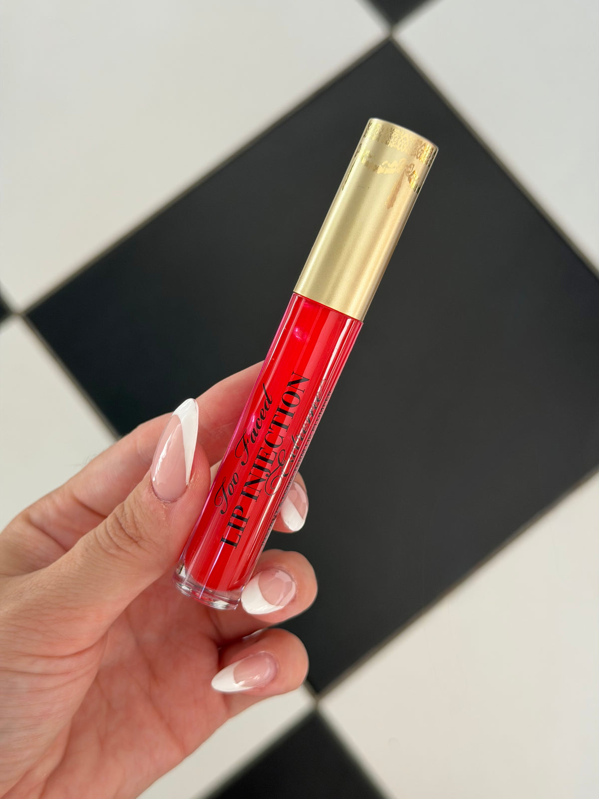 TOO FACED Lip Injection Extreme Lip Plumper - Hydrating Plumping Lip Gloss - Tangerine Dream