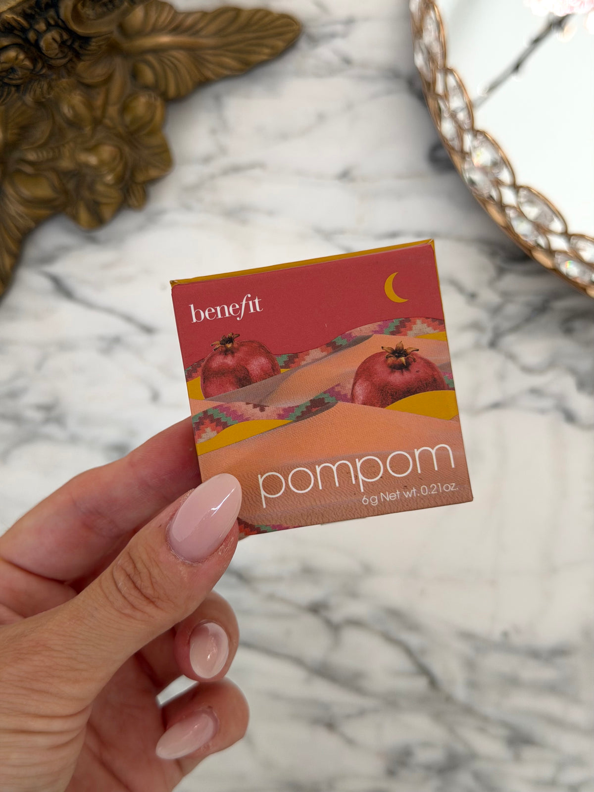 BENEFIT PomPom
Pomegranate Rose Blush