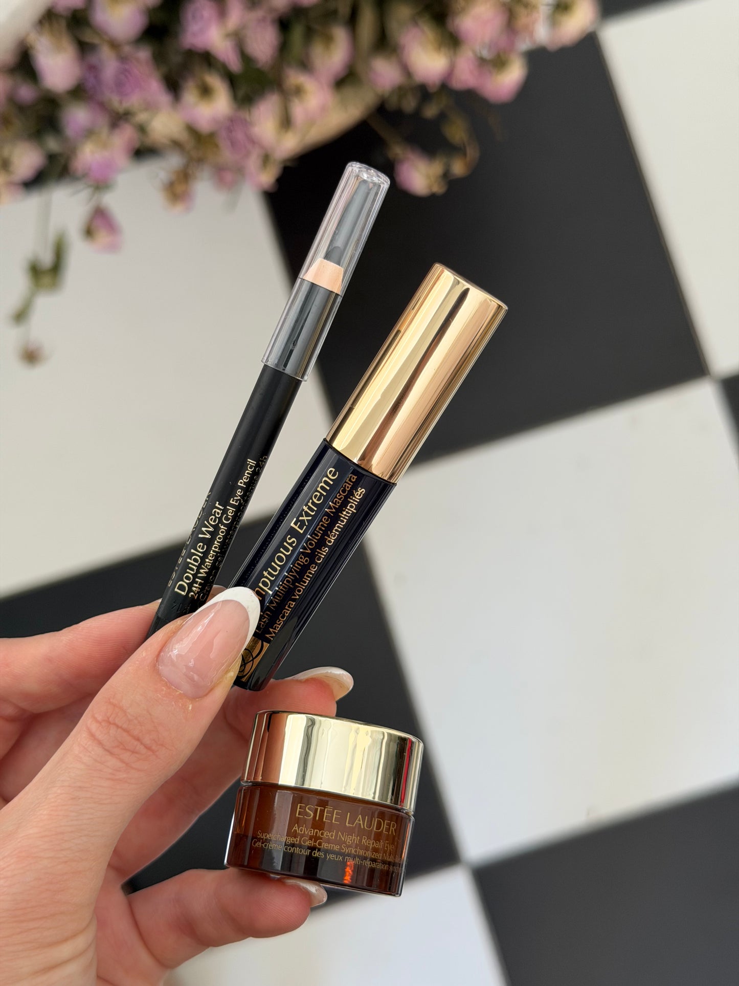 ESTÉE LAUDER Mini Set Advanced Night Repair Eye+Sumptuous Extreme Mascara+Gel Eye Pencil