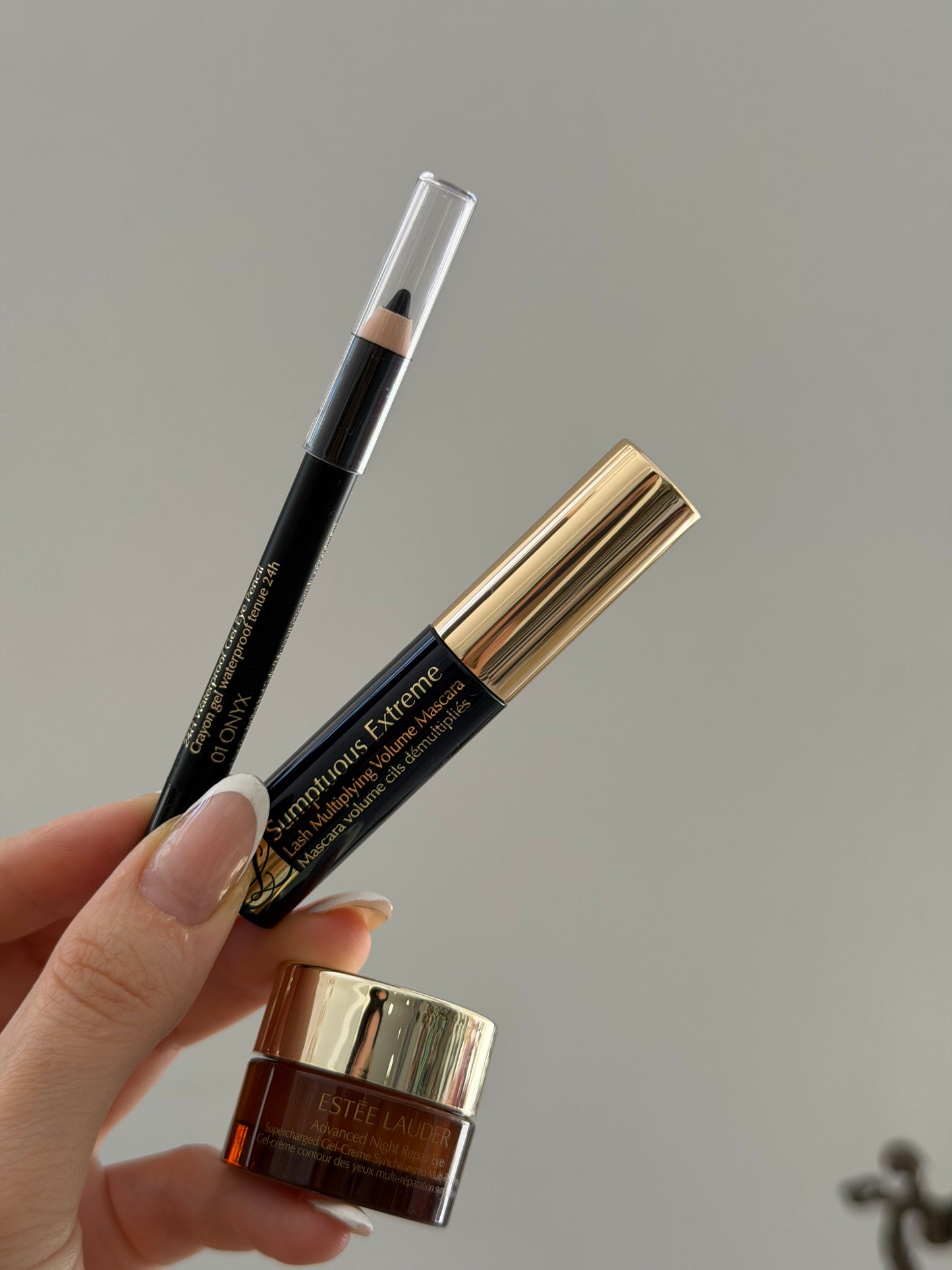 ESTÉE LAUDER Mini Set Advanced Night Repair Eye+Sumptuous Extreme Mascara+Gel Eye Pencil