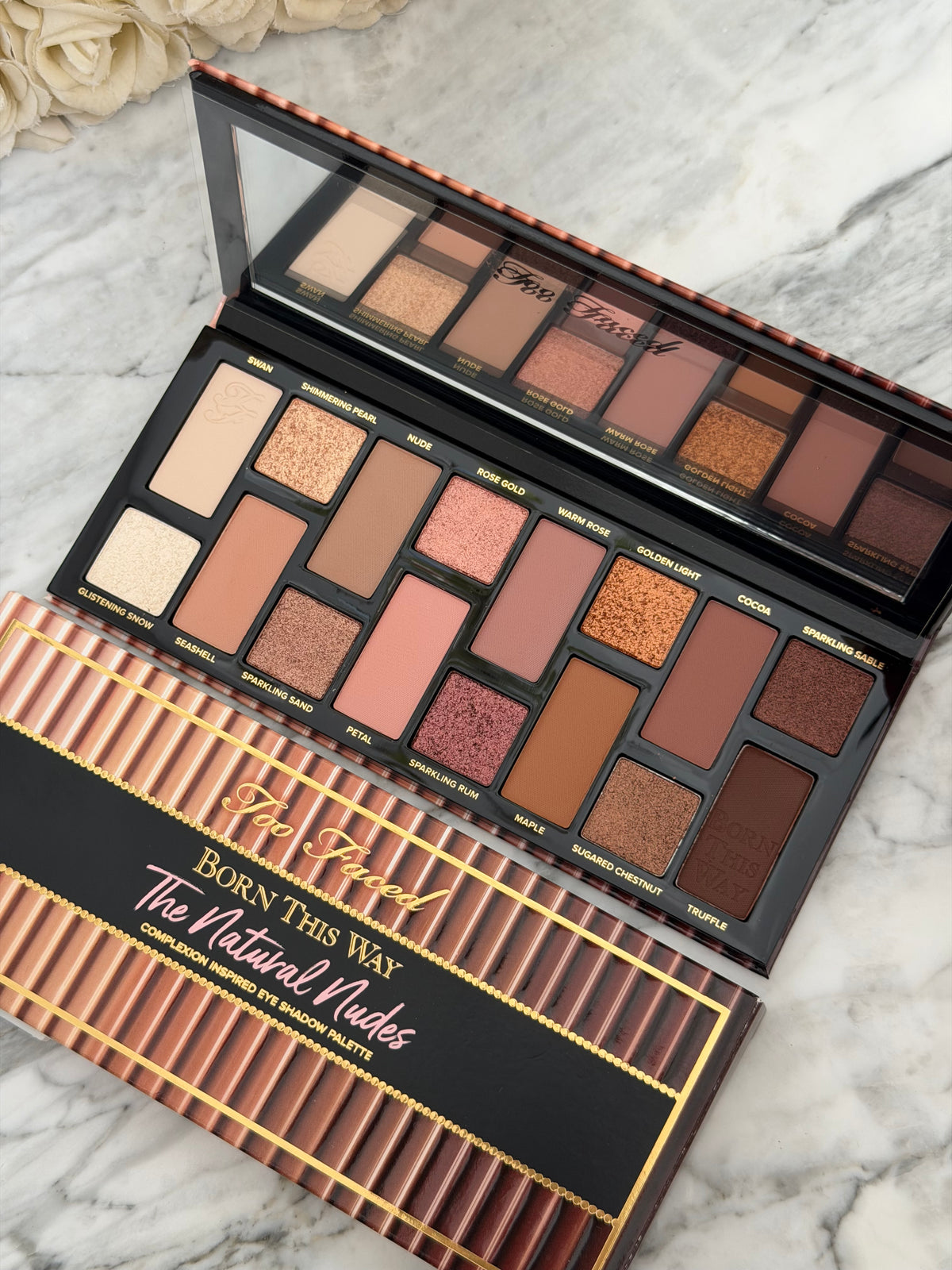 TOO FACED Born This Way Eye Shadow Palette - The Natural Nudes 
Rich, Creamy & Highly-Pigmented