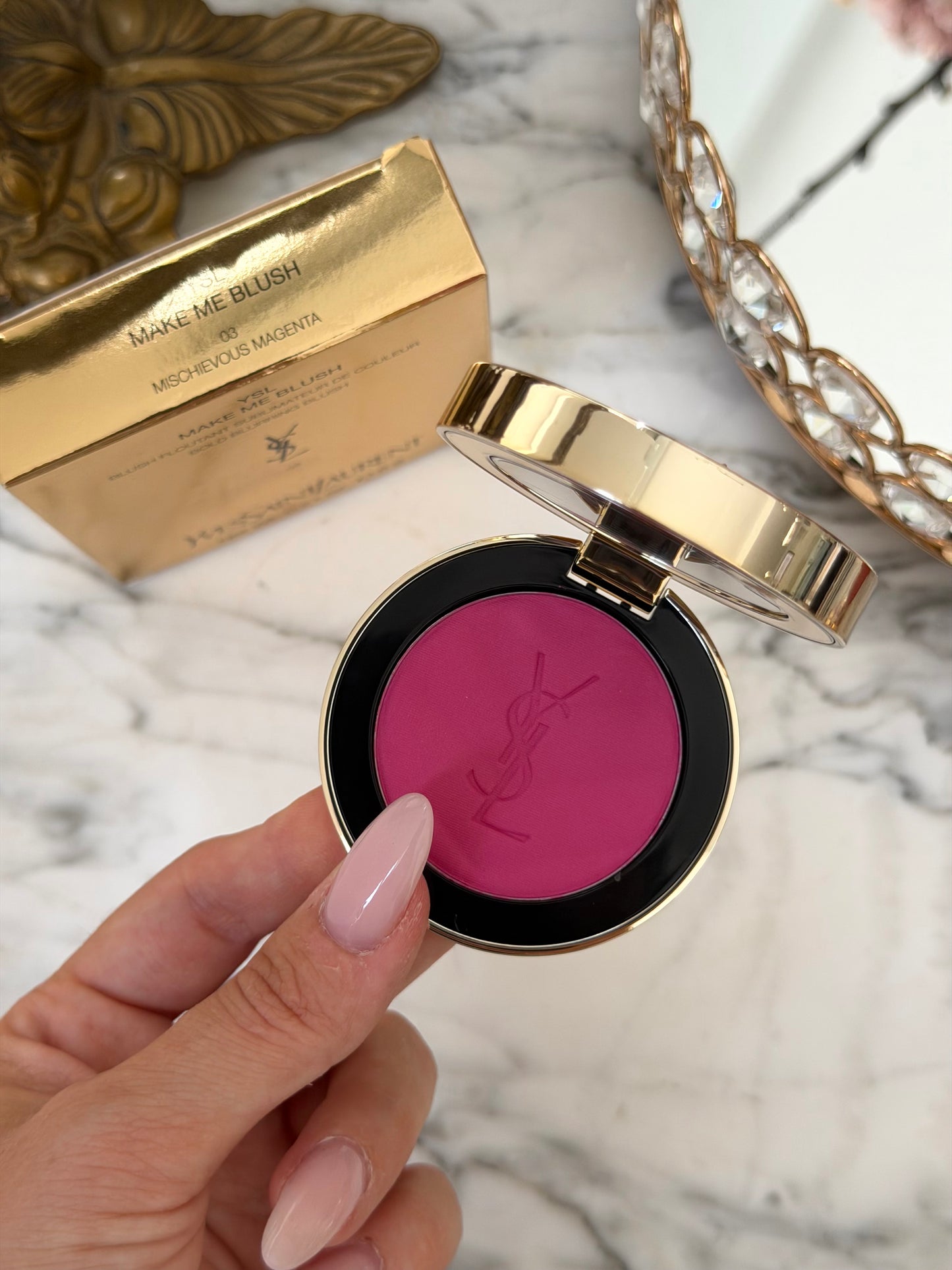 YSL Make Me Blush - Bold Blurring Blush (03)