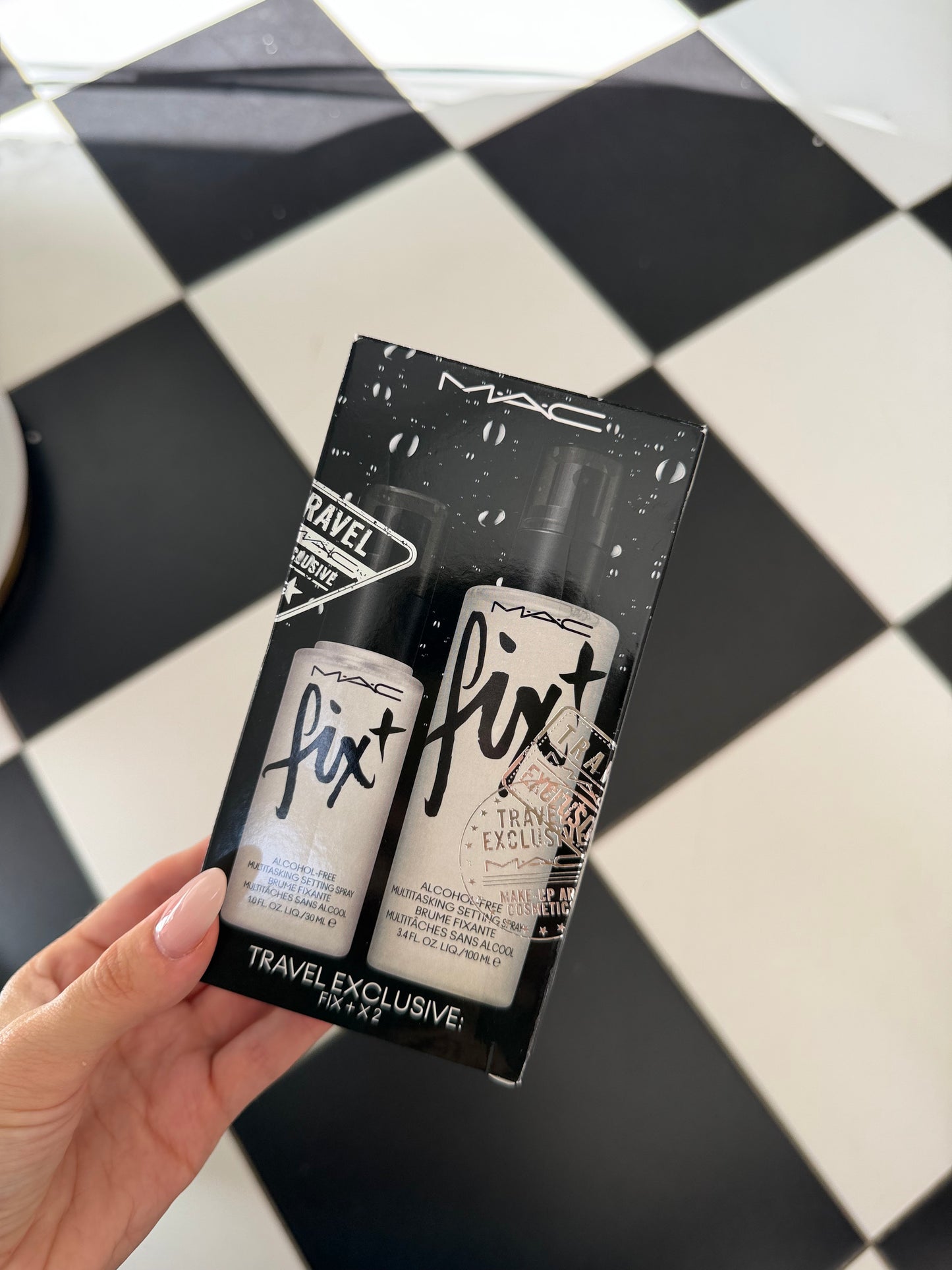 MAC Fix+ X2 Multitasking Setting Spray Set - Travel Exclusive