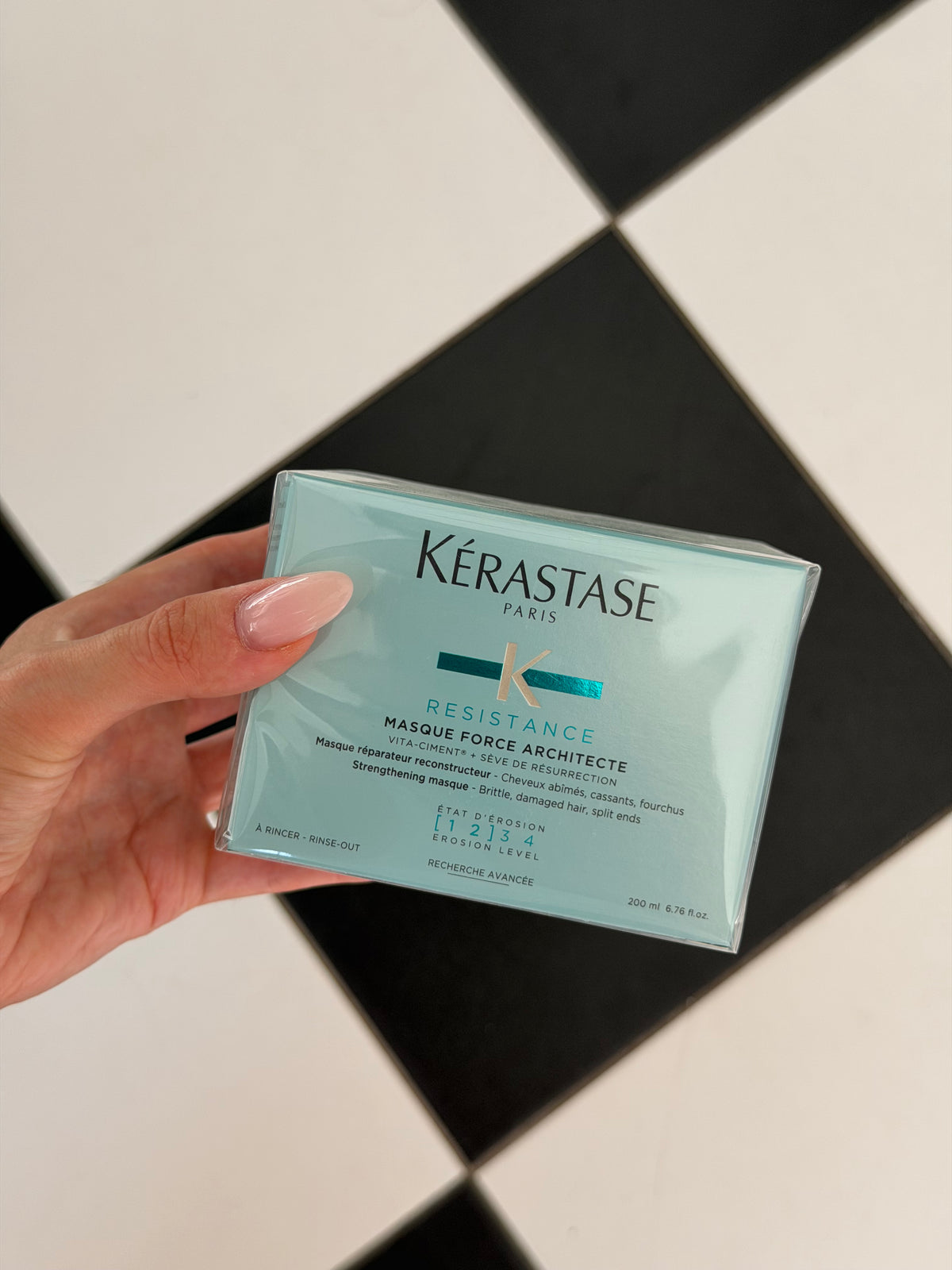 KÉRASTASE Resistance
Masque Force Architecte - Strengthening Masque For Brittle, Damaged Hair, Split Ends