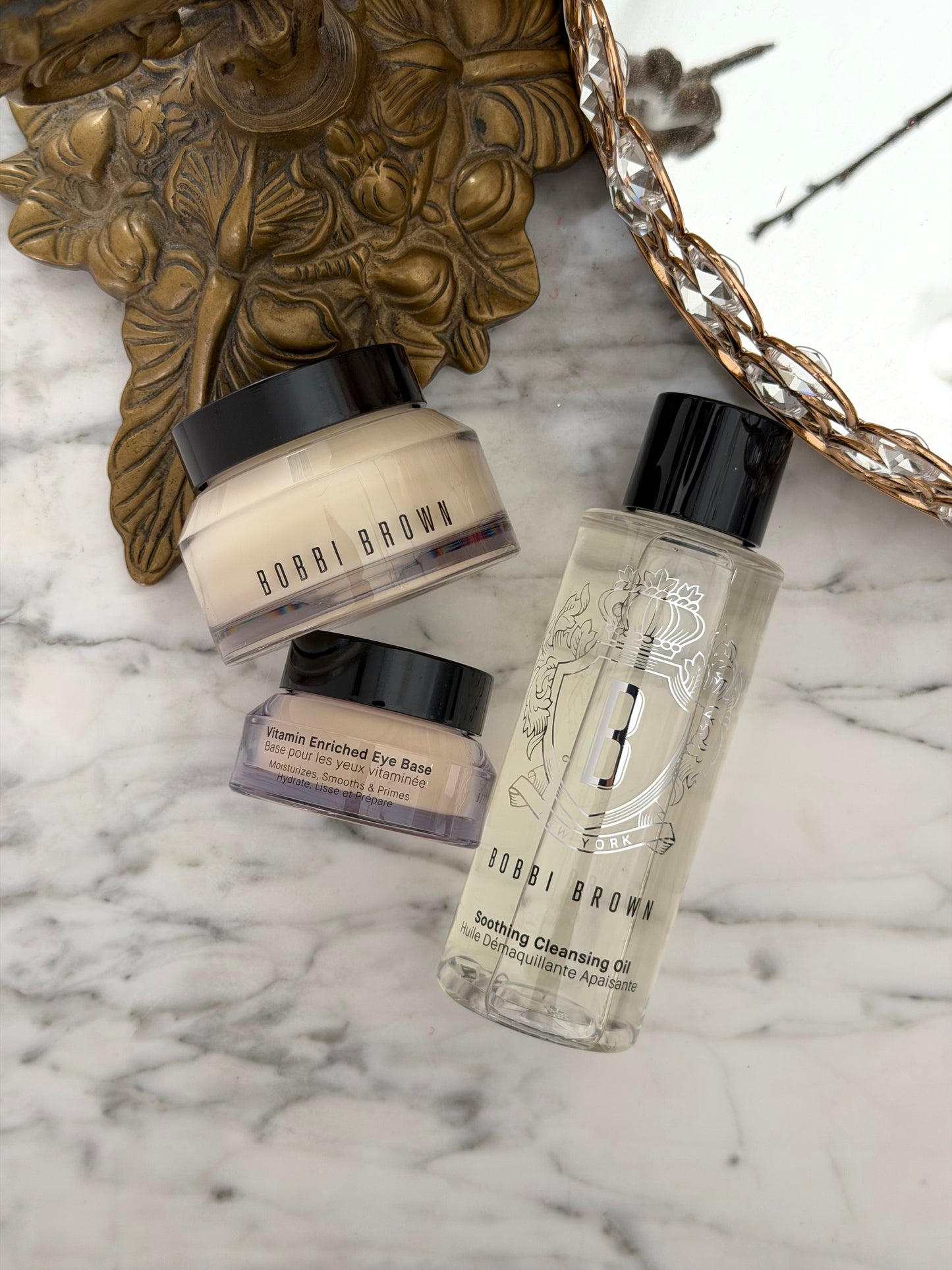 BOBBI BROWN Cleanse & Prime Skincare Gift Set (Face Primer + Eye Primer + Cleansing Oil)