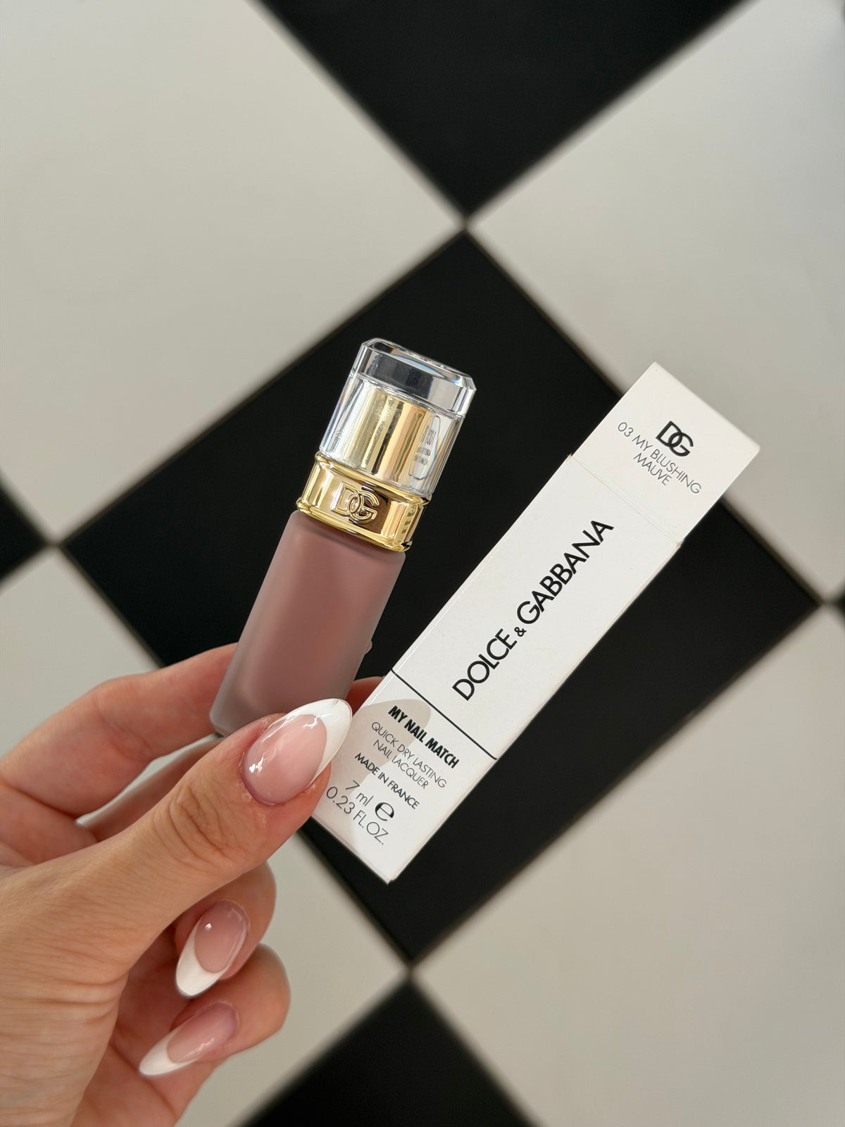 DOLCE&GABBANA My Nail Match
Quick Dry Lasting Nail Lacquer (03)