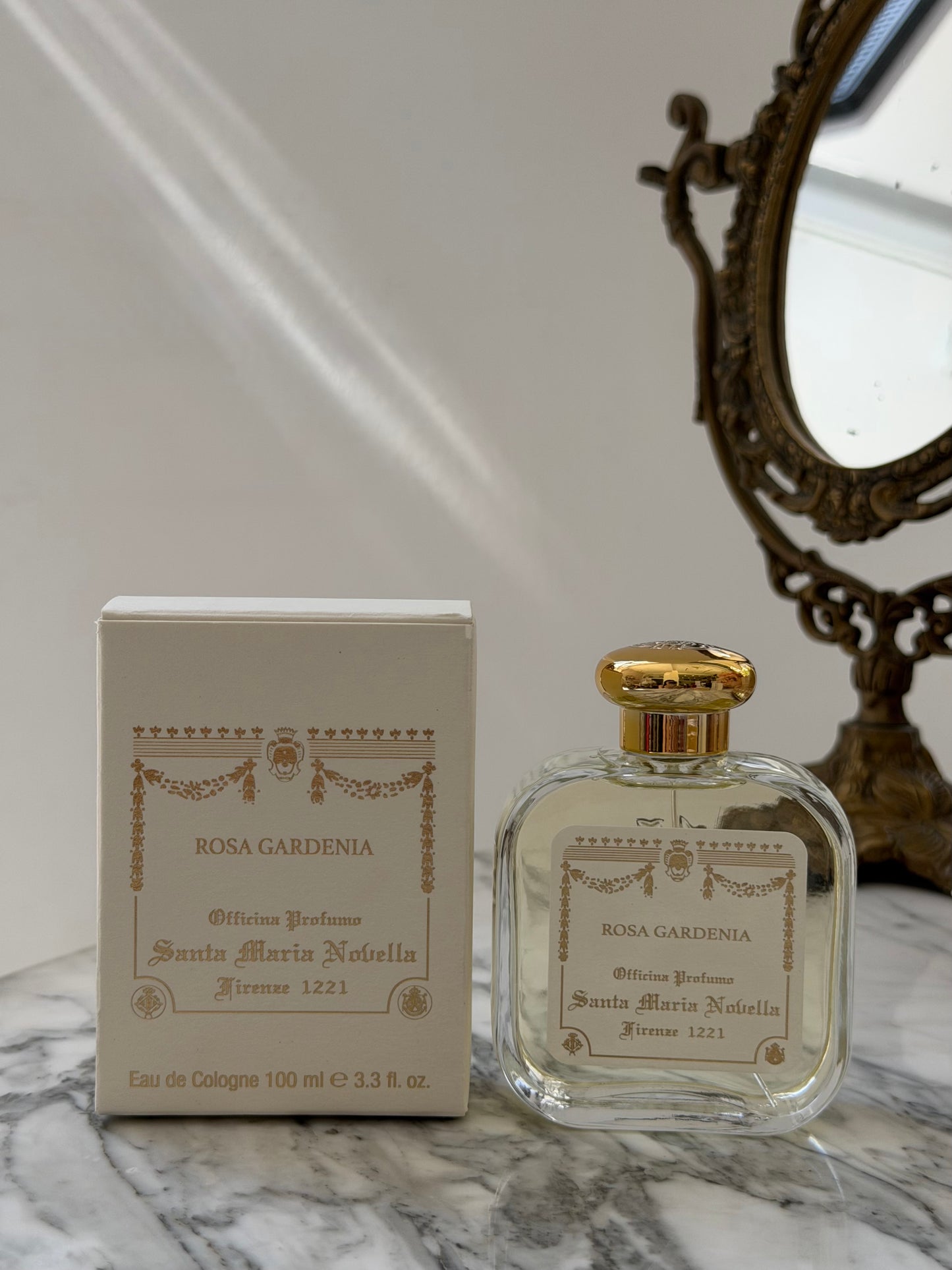 SANTA MARIA NOVELLA Rosa Gardenia Eau De Cologne - Firenze 1221 Edition