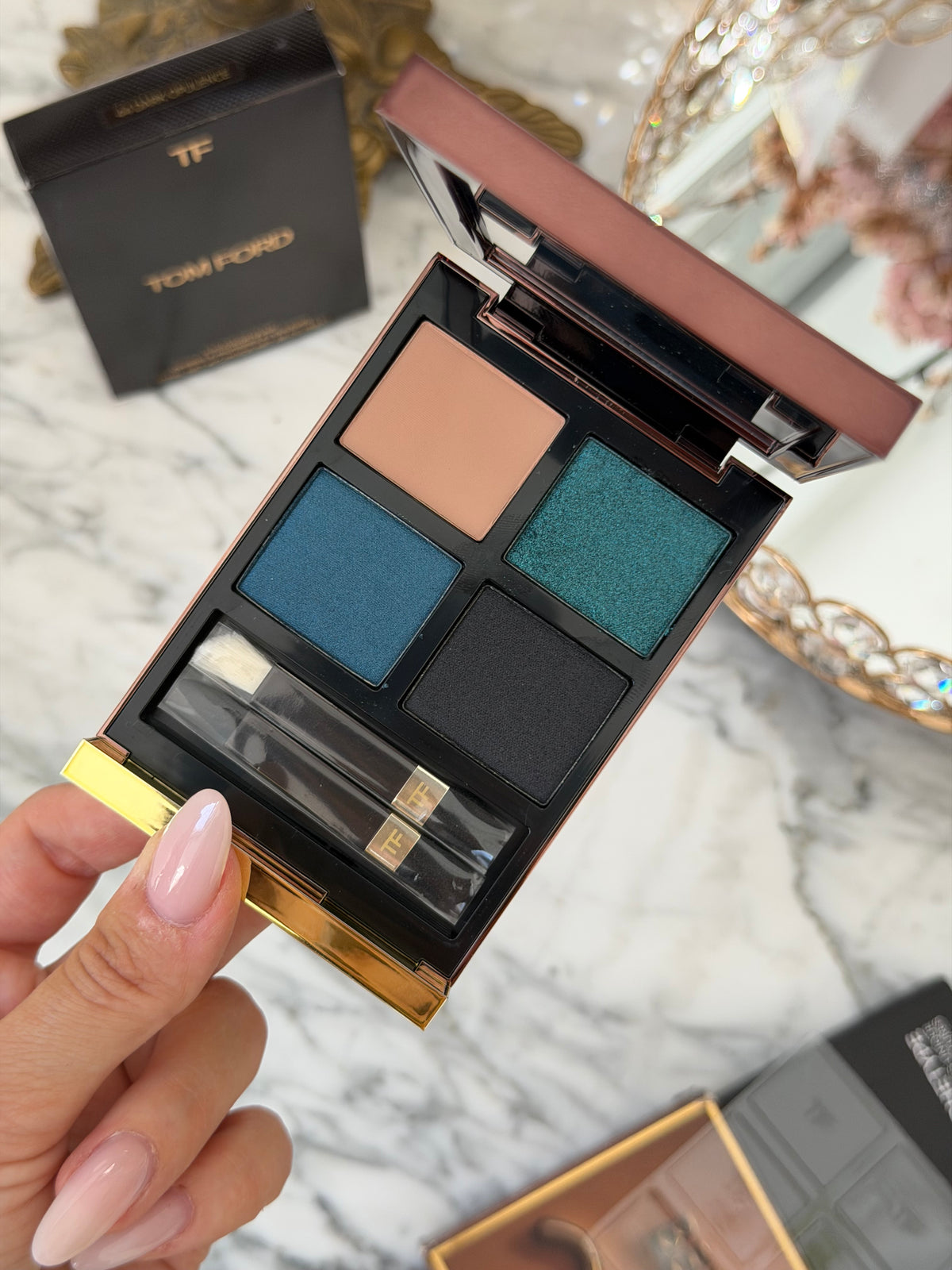 TOM FORD
Beauty Eyeshadow Color Quad Palette — Dark Opulence