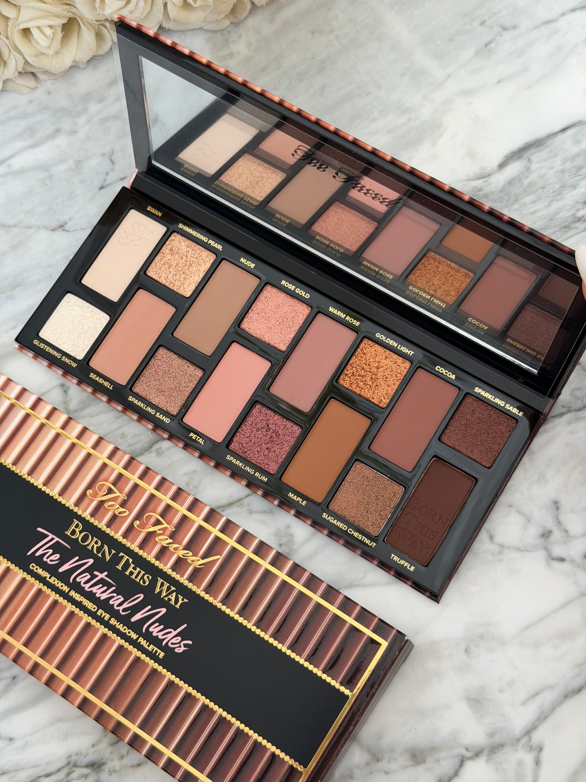 TOO FACED Born This Way Eye Shadow Palette - The Natural Nudes 
Rich, Creamy & Highly-Pigmented