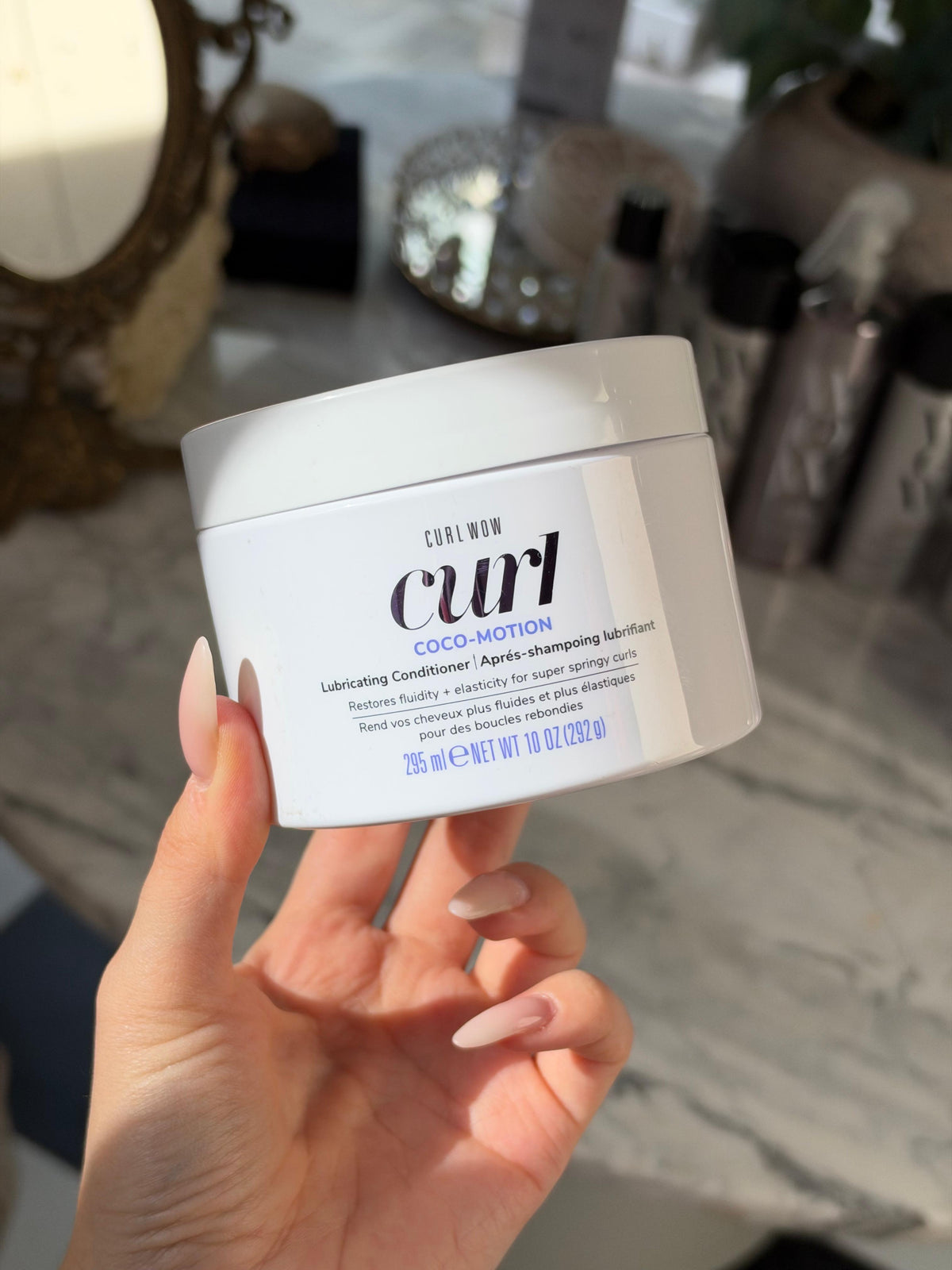 COLOR WOW Curl Coco-Motion Lubricating Conditioner For Curly Hair Instantly Gives Dry, Dehydrated, Brittle, “Static” Curls