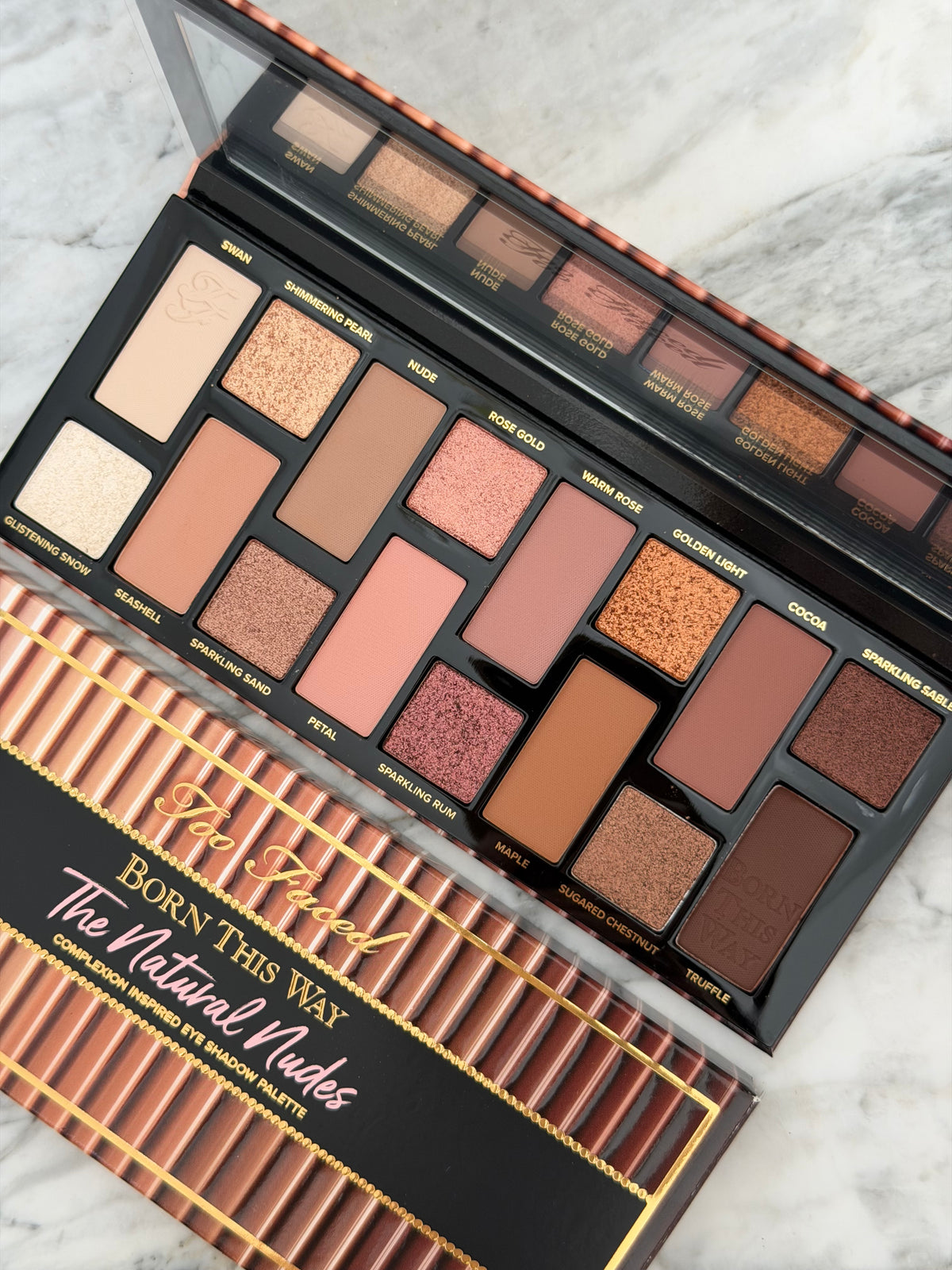 TOO FACED Born This Way Eye Shadow Palette - The Natural Nudes 
Rich, Creamy & Highly-Pigmented