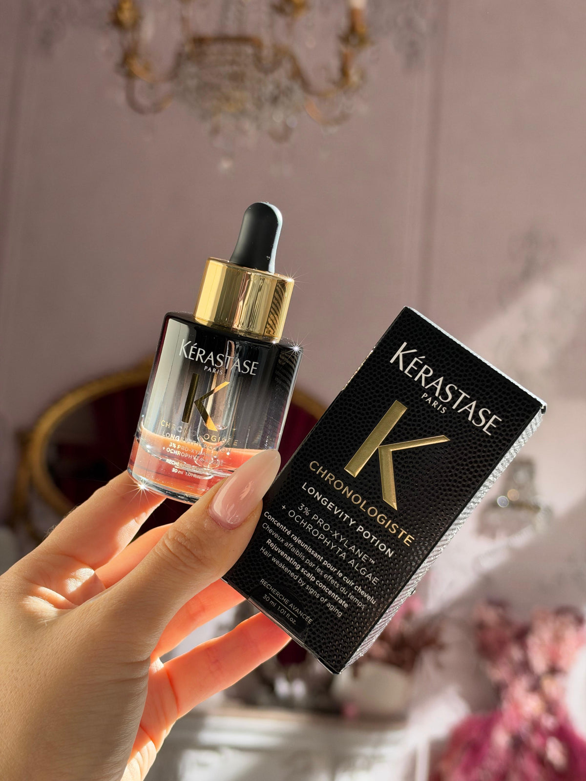 KERASTASE Chronologiste Longevity Potion Scalp Serum Age-defying Scalp Treatment