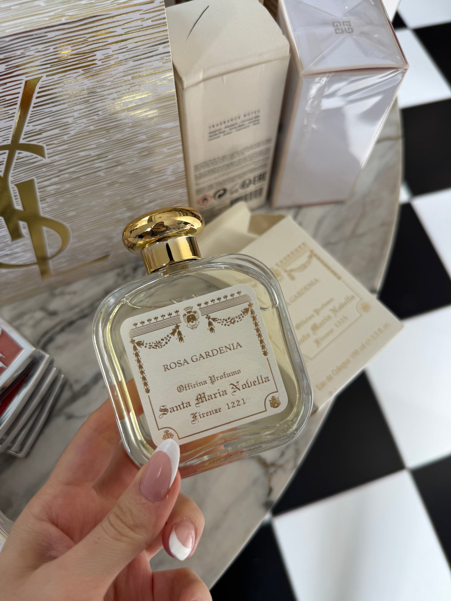 SANTA MARIA NOVELLA Rosa Gardenia Eau De Cologne - Firenze 1221 Edition